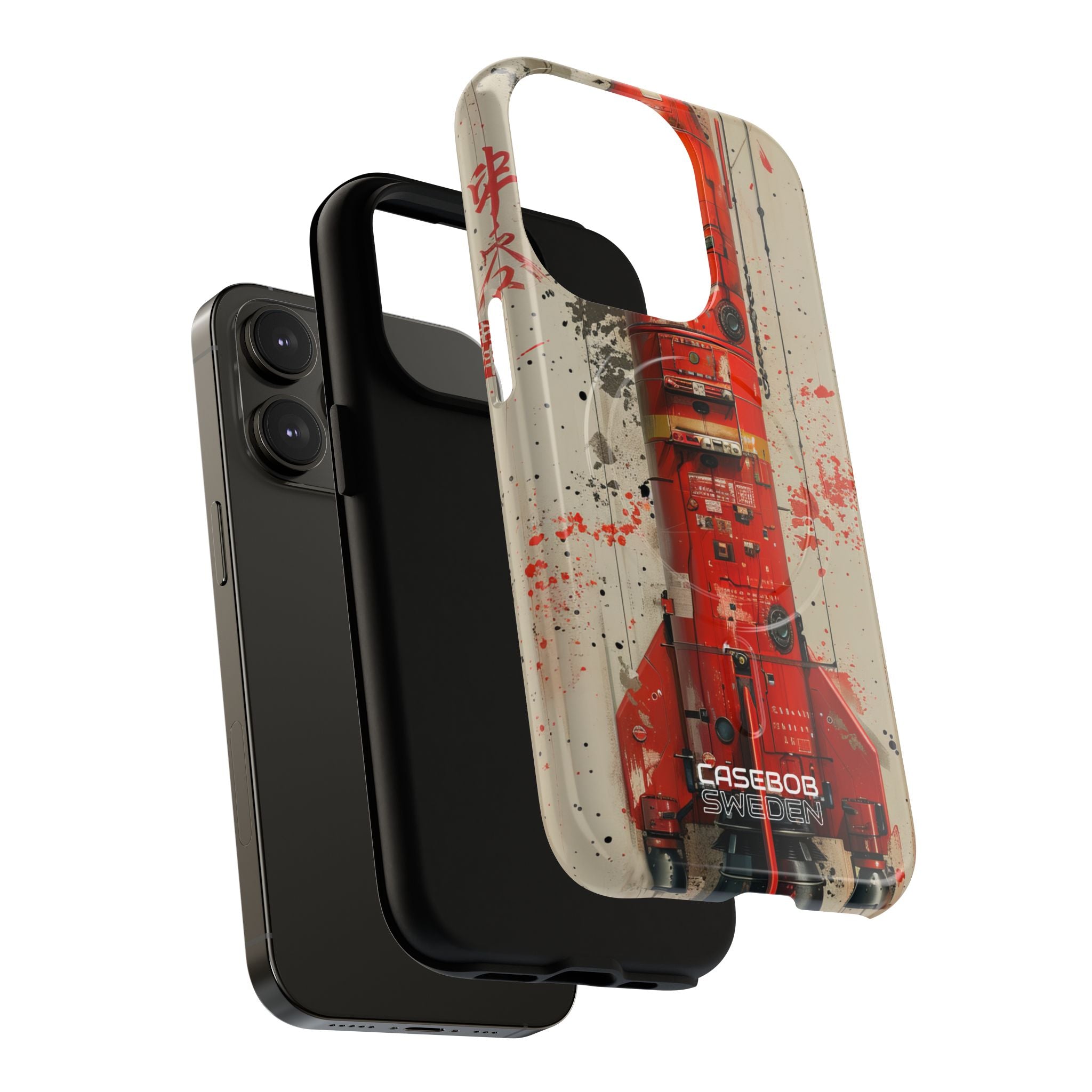 Crimson Rocket Burst iPhone 14 - Tough+