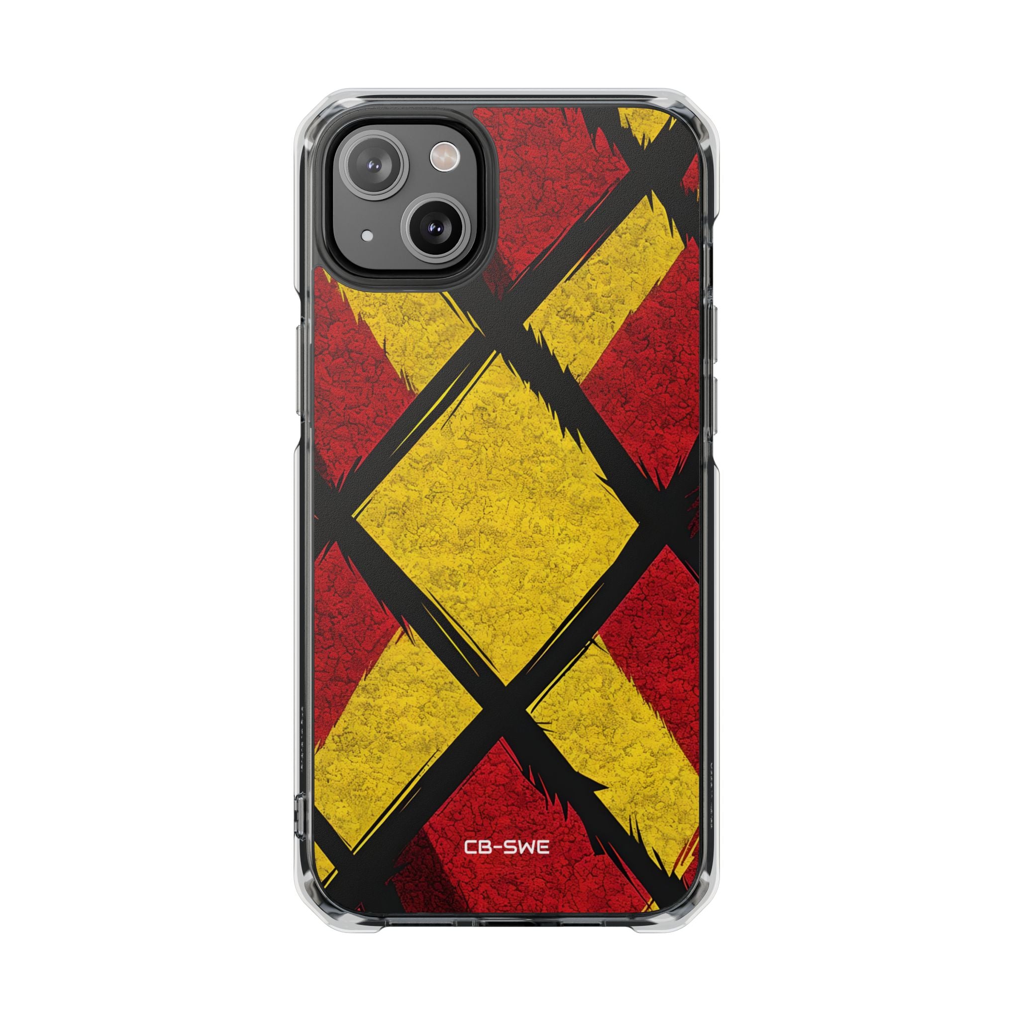 Dynamic Geometric Energy iPhone Case - Impact