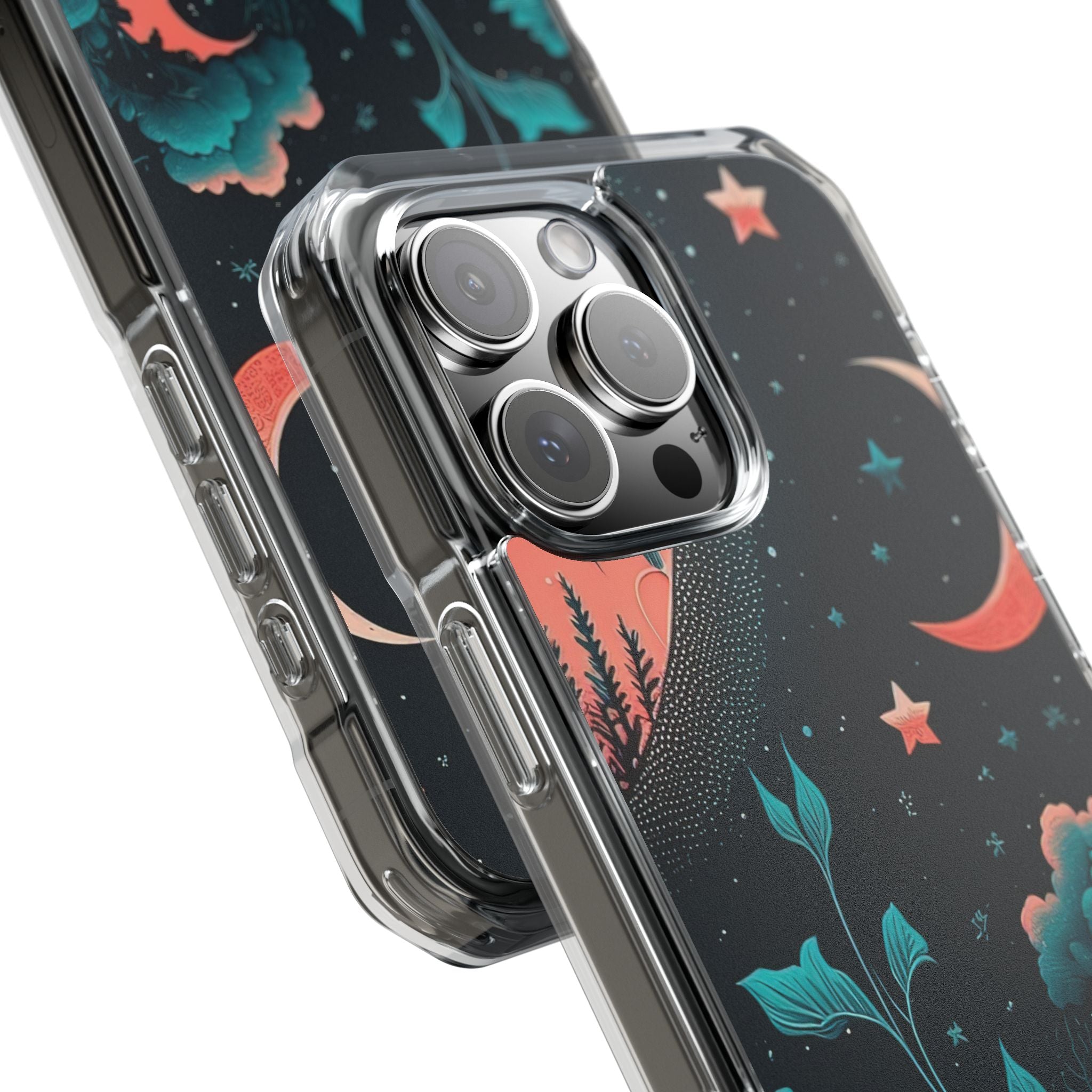 Cosmic Floral Dreams iPhone Case - Impact