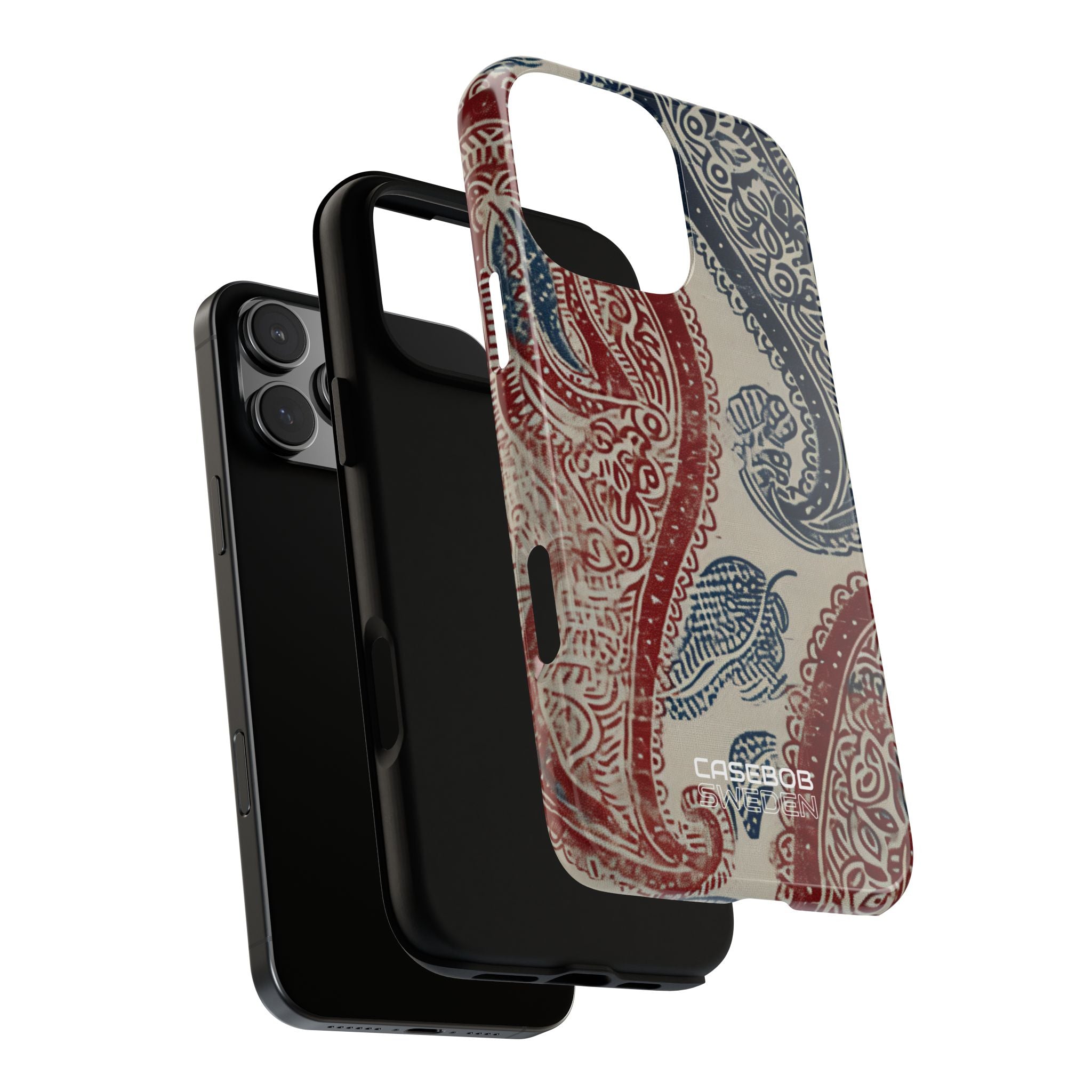Ornate Paisley Swirl iPhone 16 - Tough