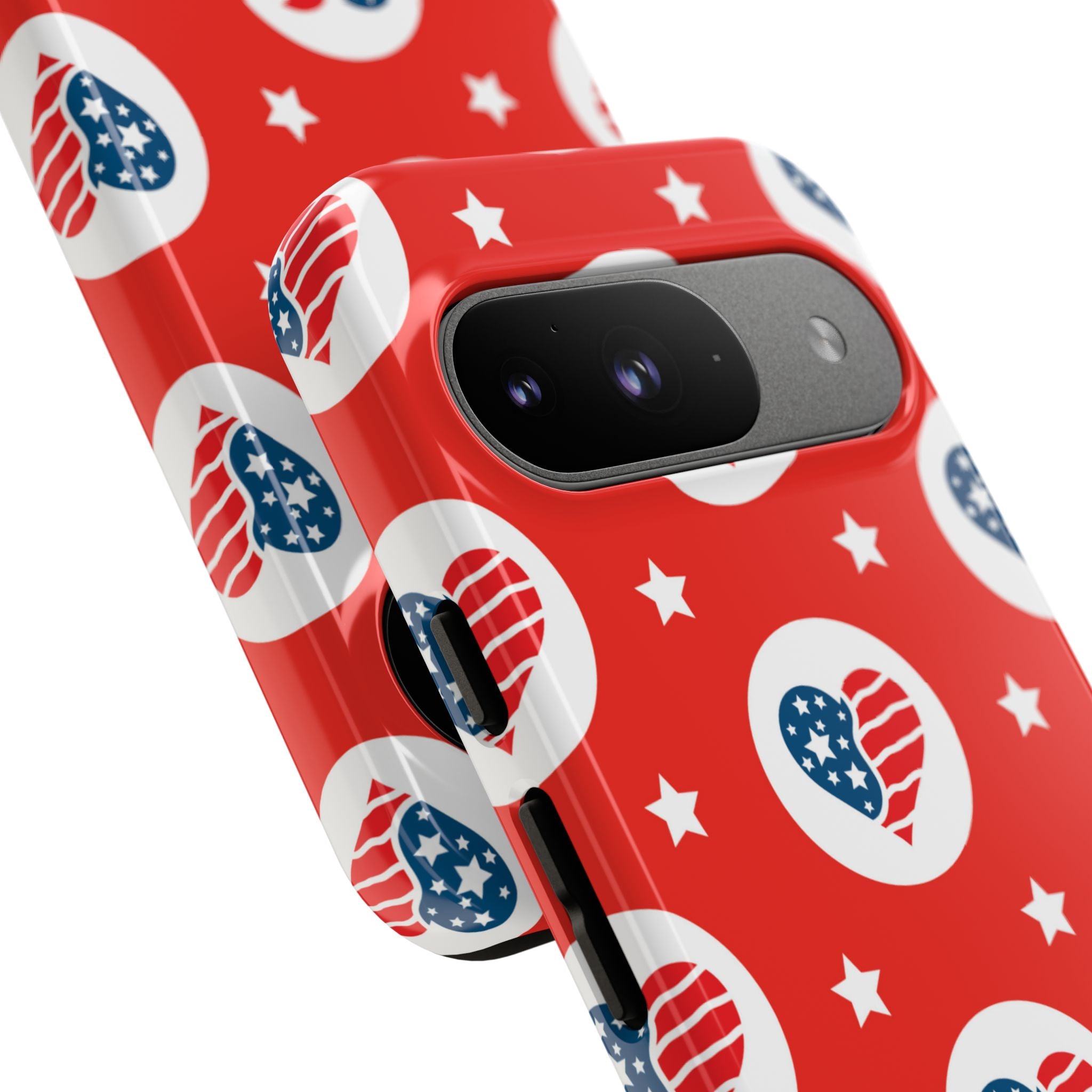 Hearts Celebrate Freedom - Google Pixel Case