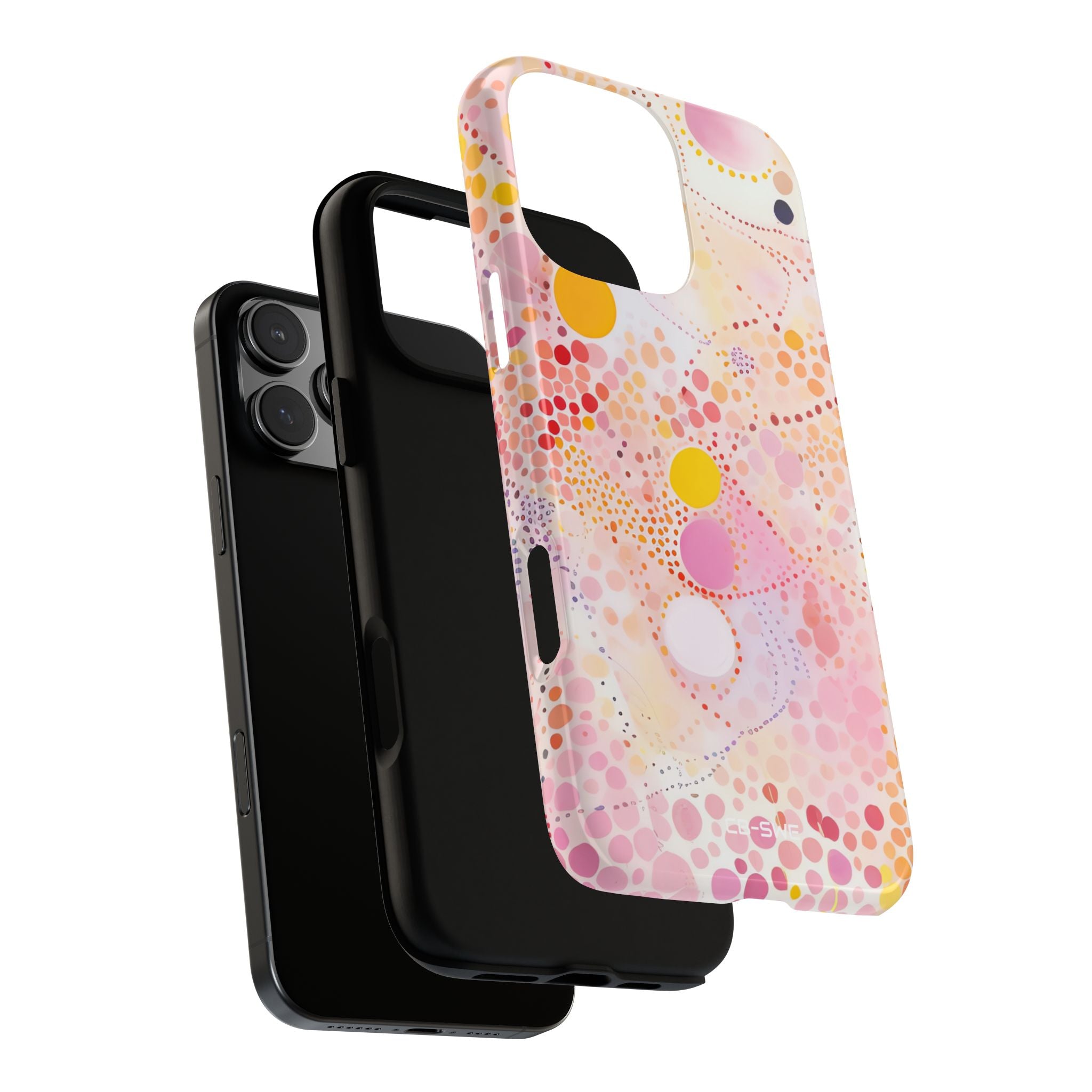 Bubbles Dance Light - iPhone Case