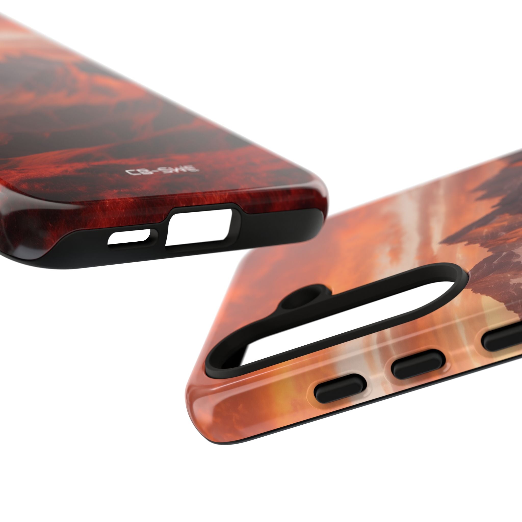 Mountain Peaks Glowing - Samsung Case