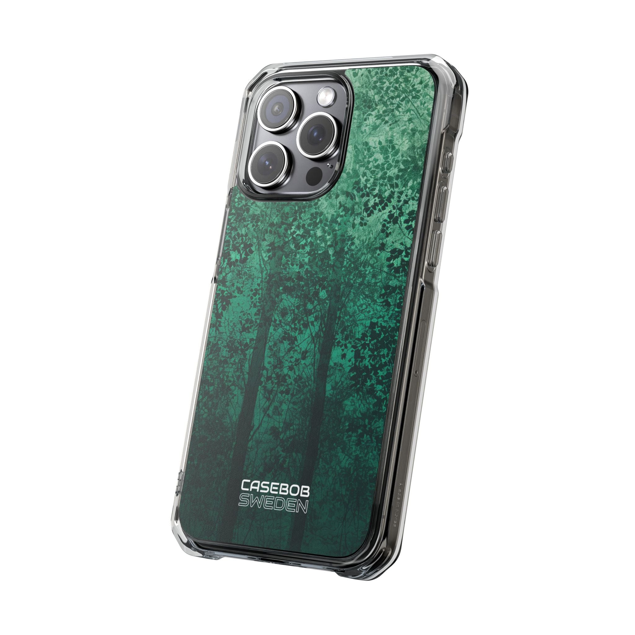 Verdant Forest Canopy iPhone 15 - Impact Clear+
