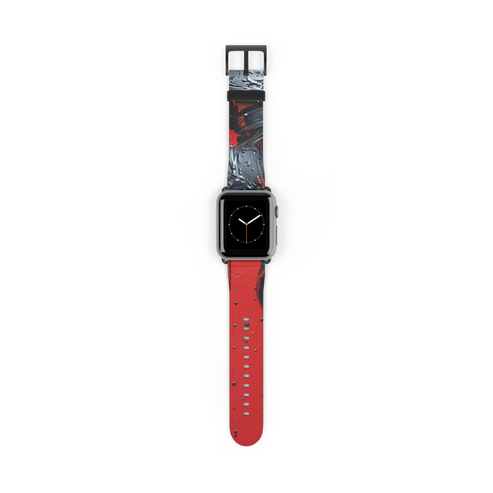 Glossy Black Face - Watch Band