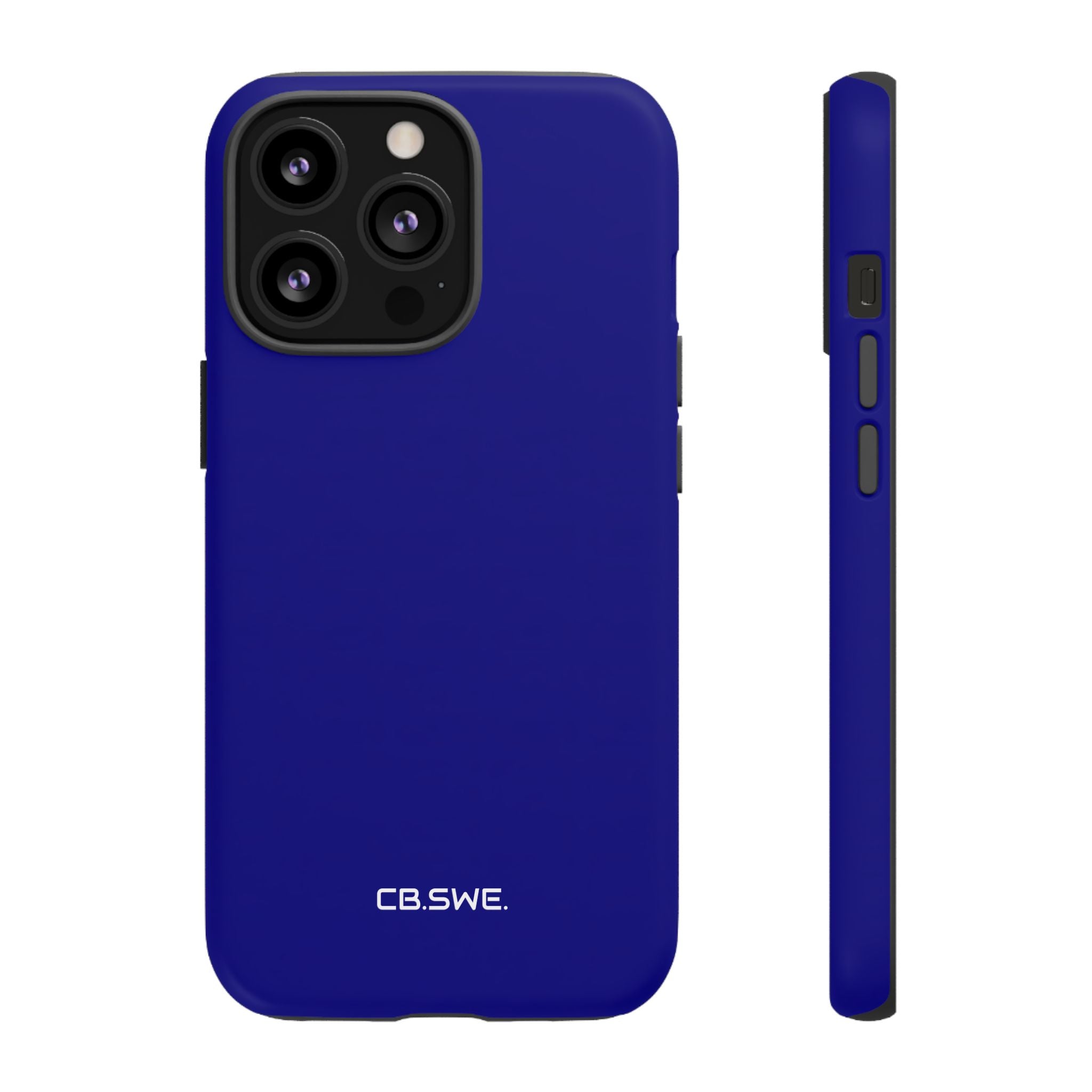 Navy Blue iPhone Case - Tough