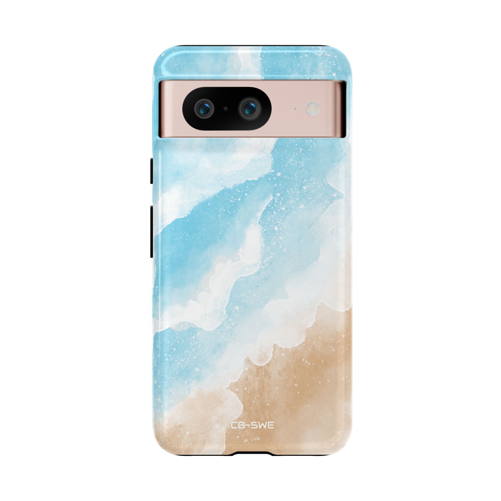 Serene Coastal Whispers - Google Pixel Case
