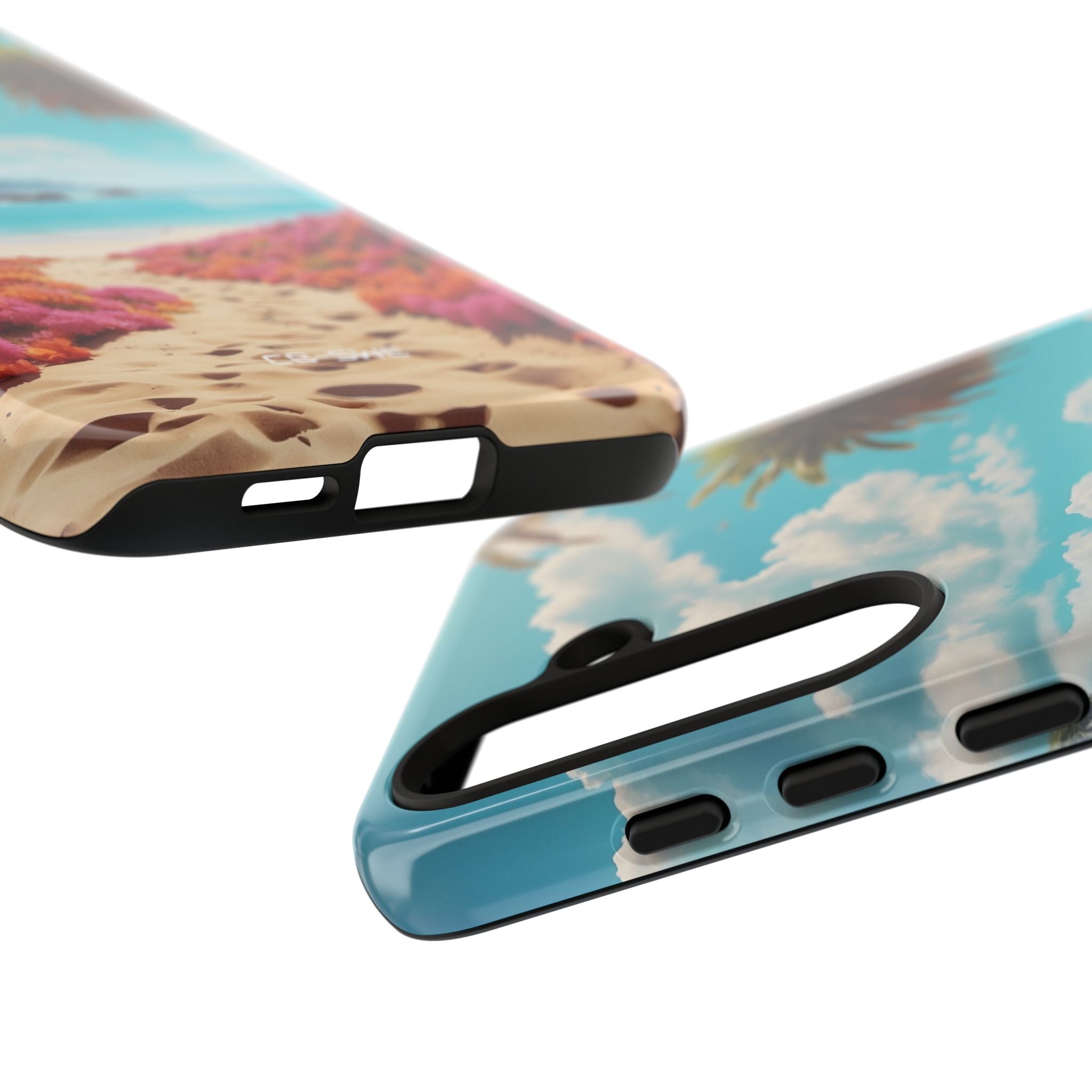 Tropical Flowers Frame - Samsung Case