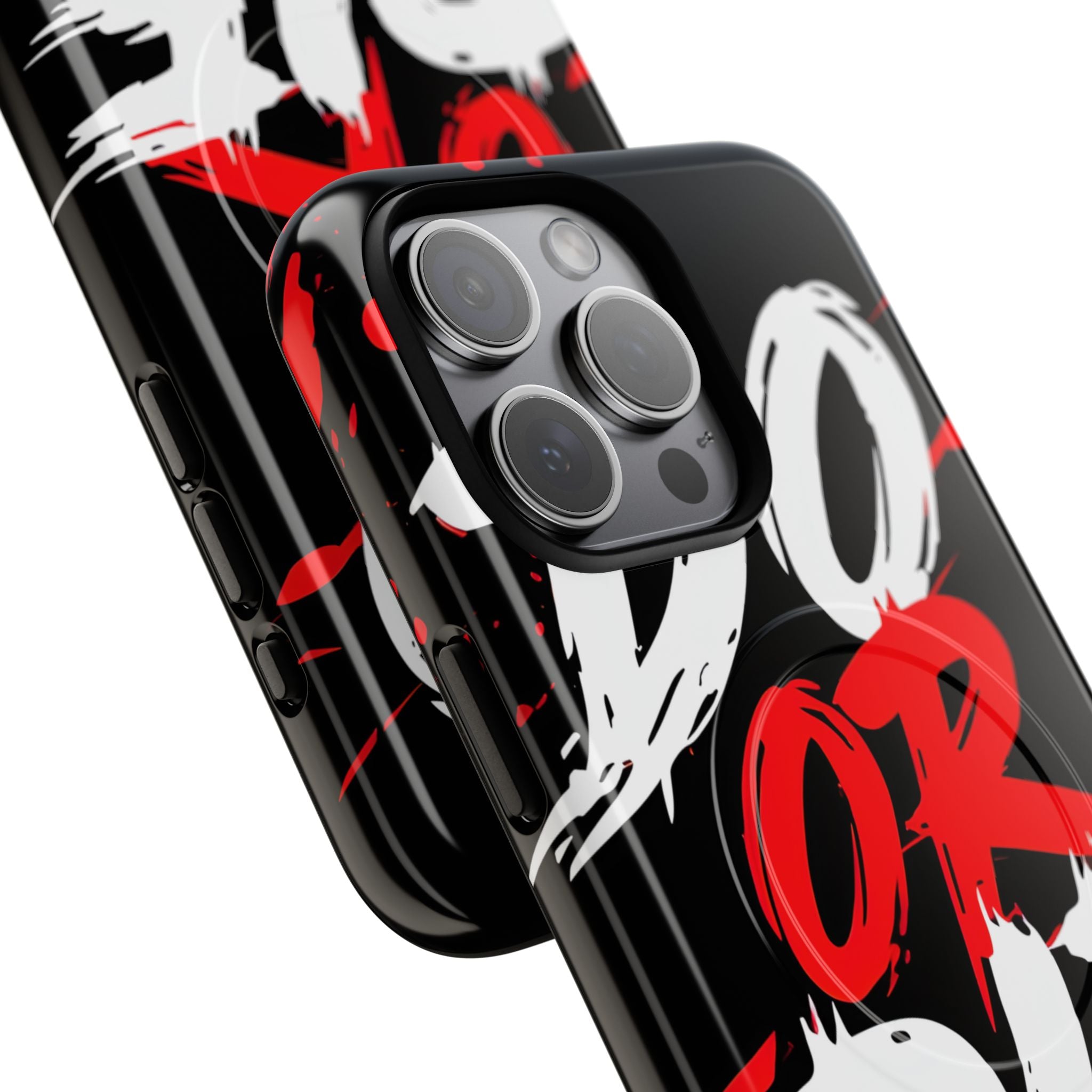 Red White Do or Die Motivational iPhone 15 - Tough+