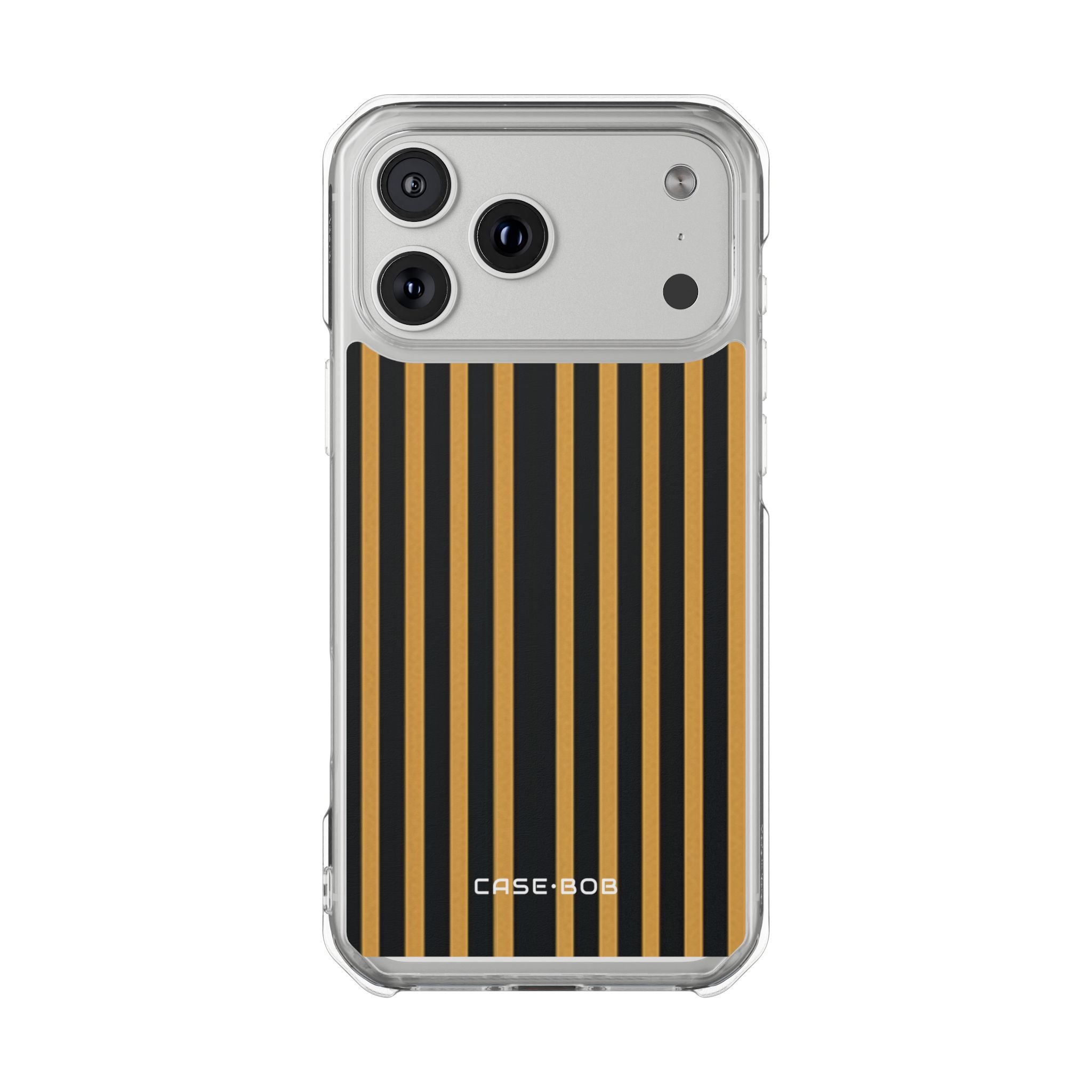 Gold Stripe Rhythm iPhone 17 Pro Max Case - Impact