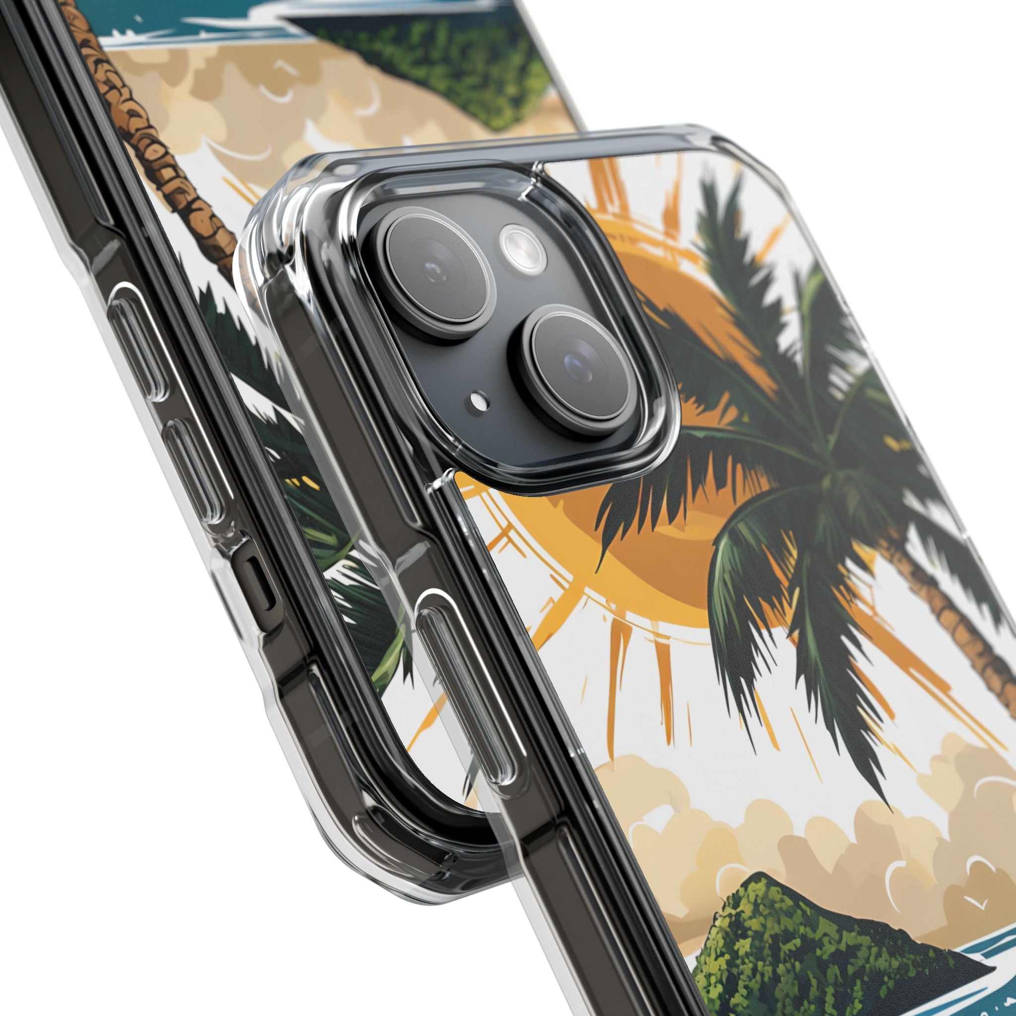 Sunny Tropical Escape iPhone Case - Impact