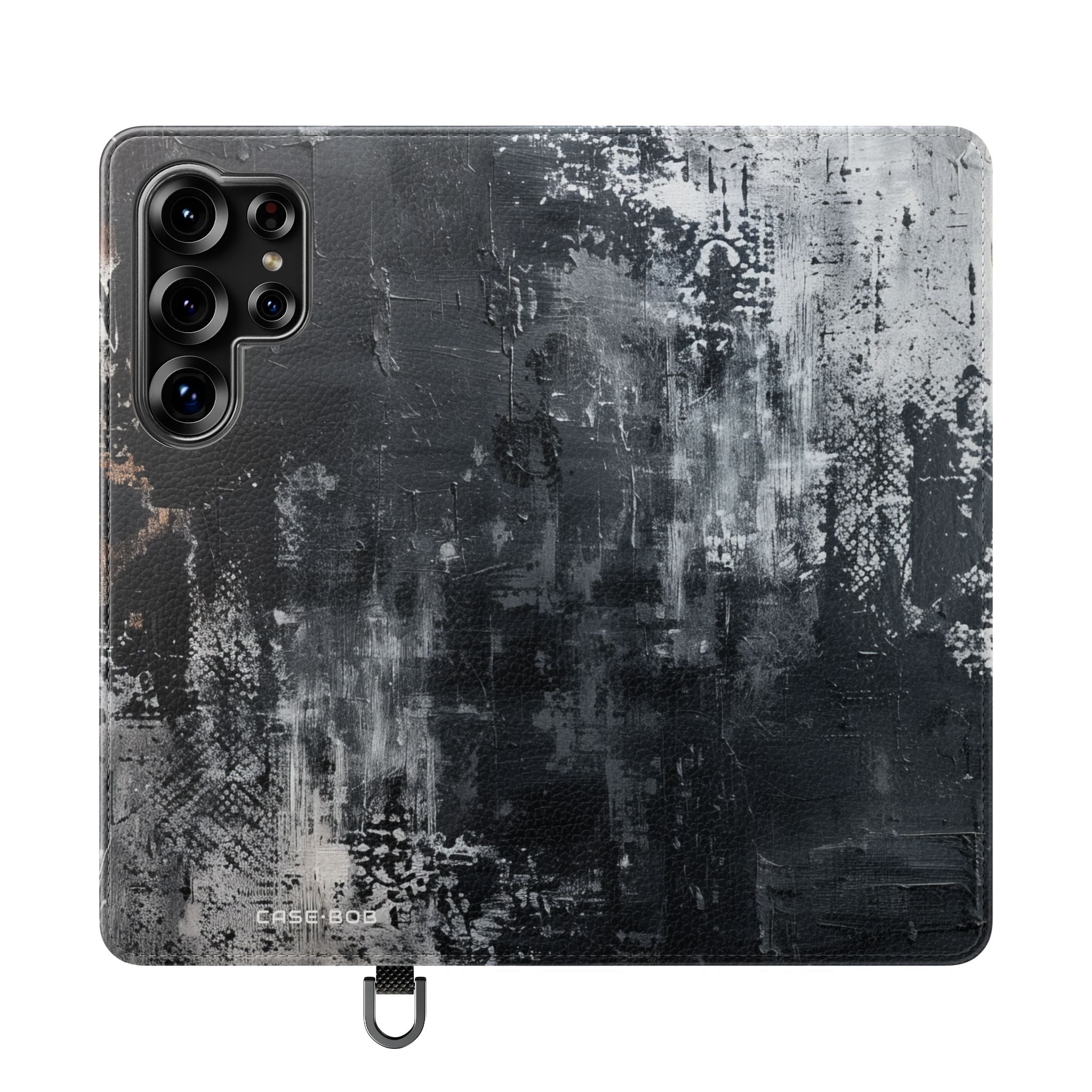 Midnight Brushstroke - Samsung S25 Ultra Case - Lompakkokotelo