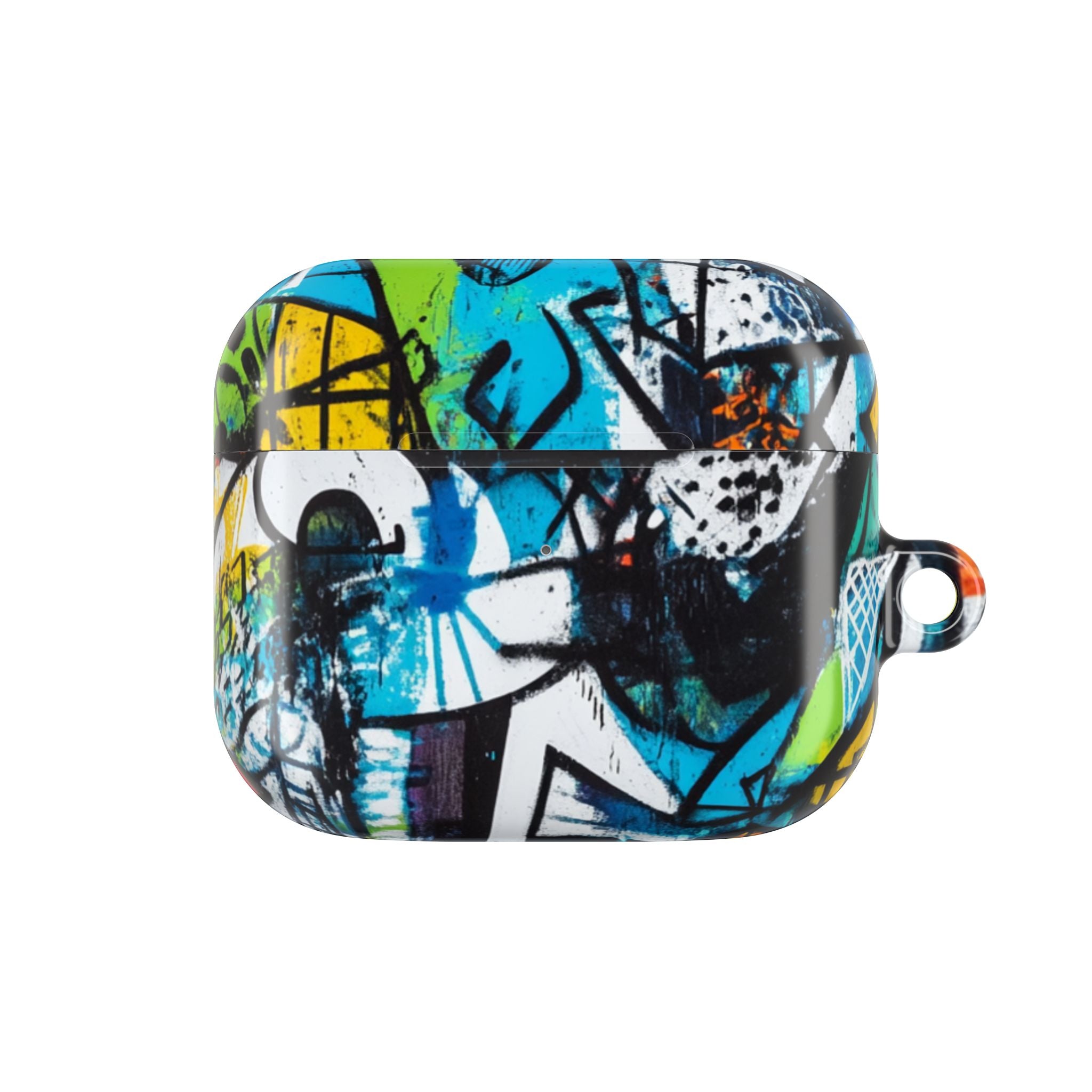 Bold Shapes Blue - AirPods Case