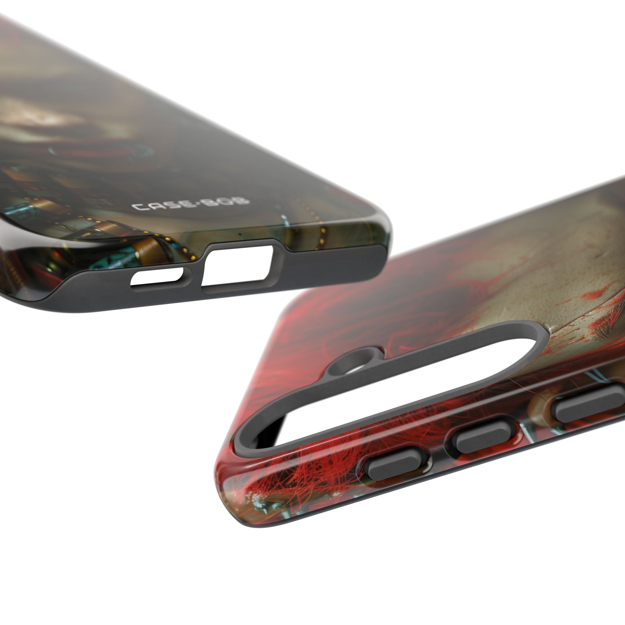 Red Spike Gaze Samsung S25 Plus Case - Tough