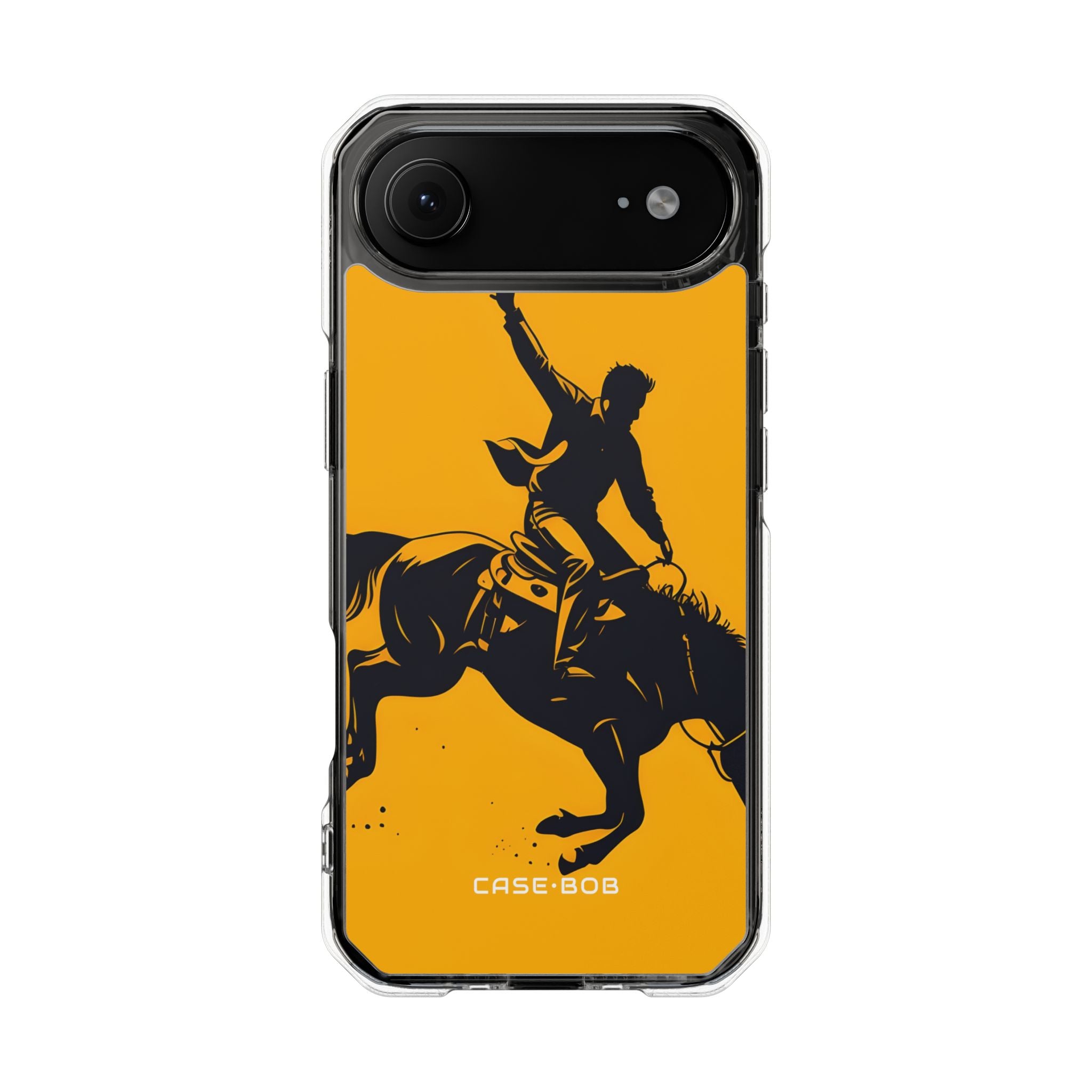 Bucking Rider Yellow iPhone 17 Air Case - Impact