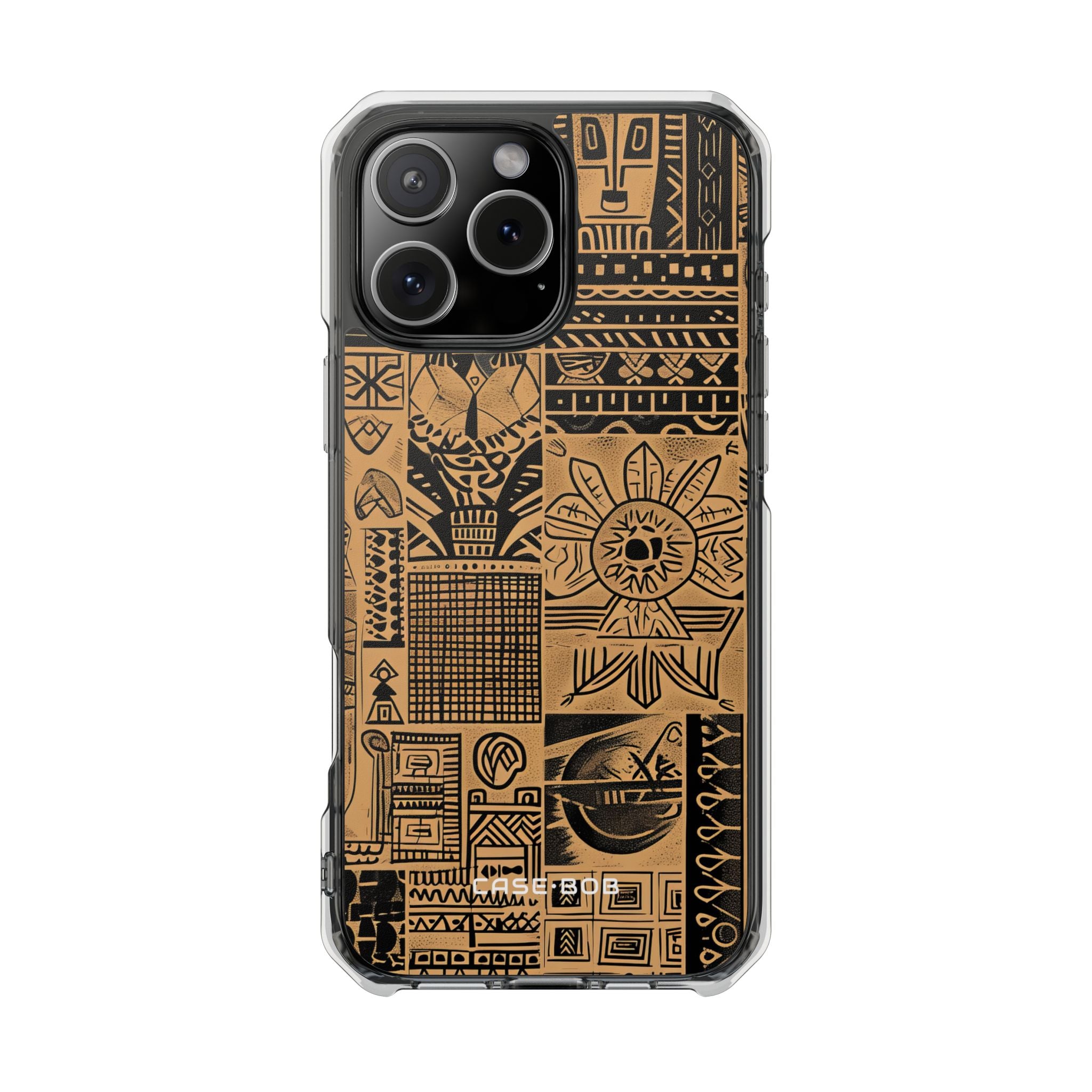 Tribal Faces iPhone 16 Pro Max Case - Impact