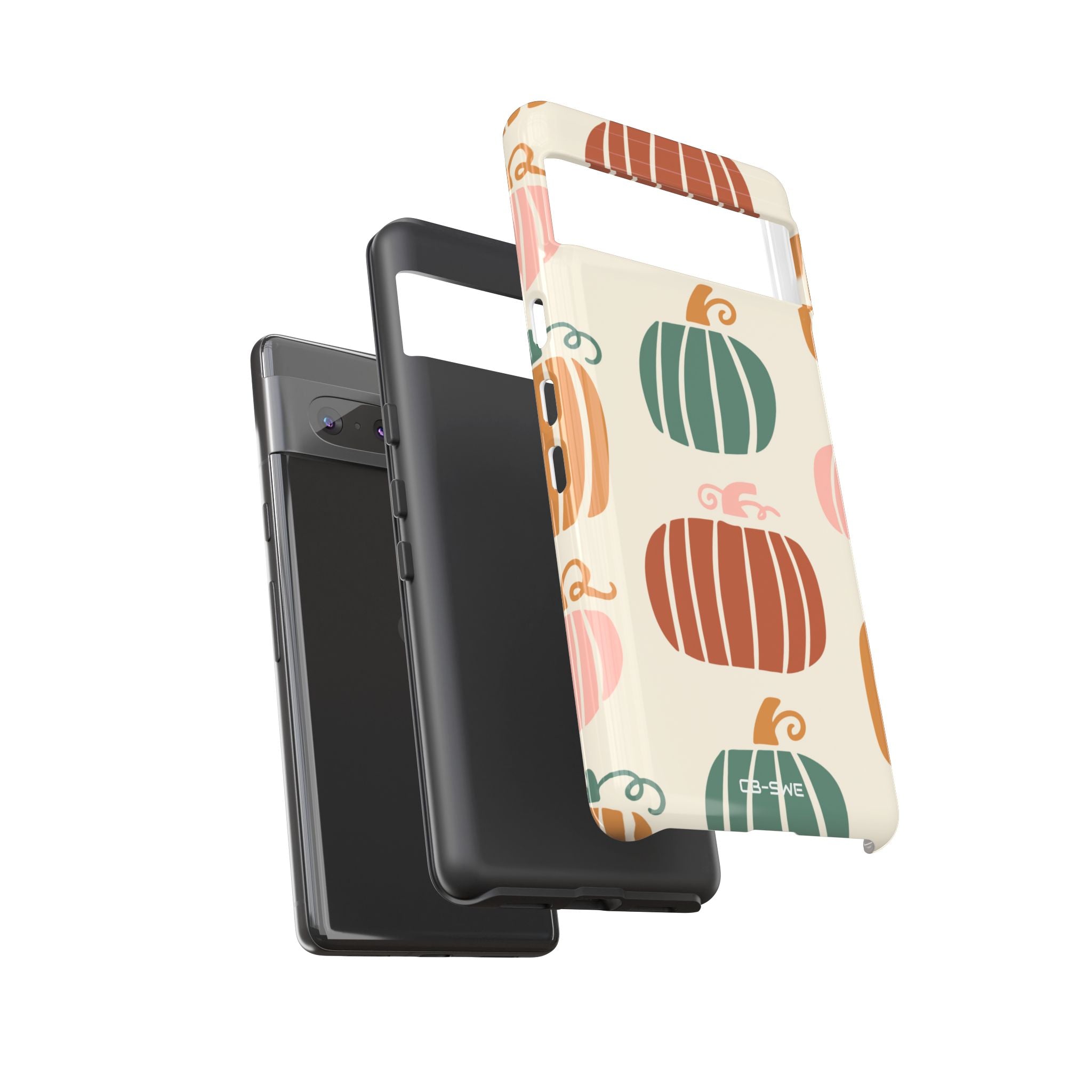 Whimsical Pumpkin Harmony - Google Pixel Case