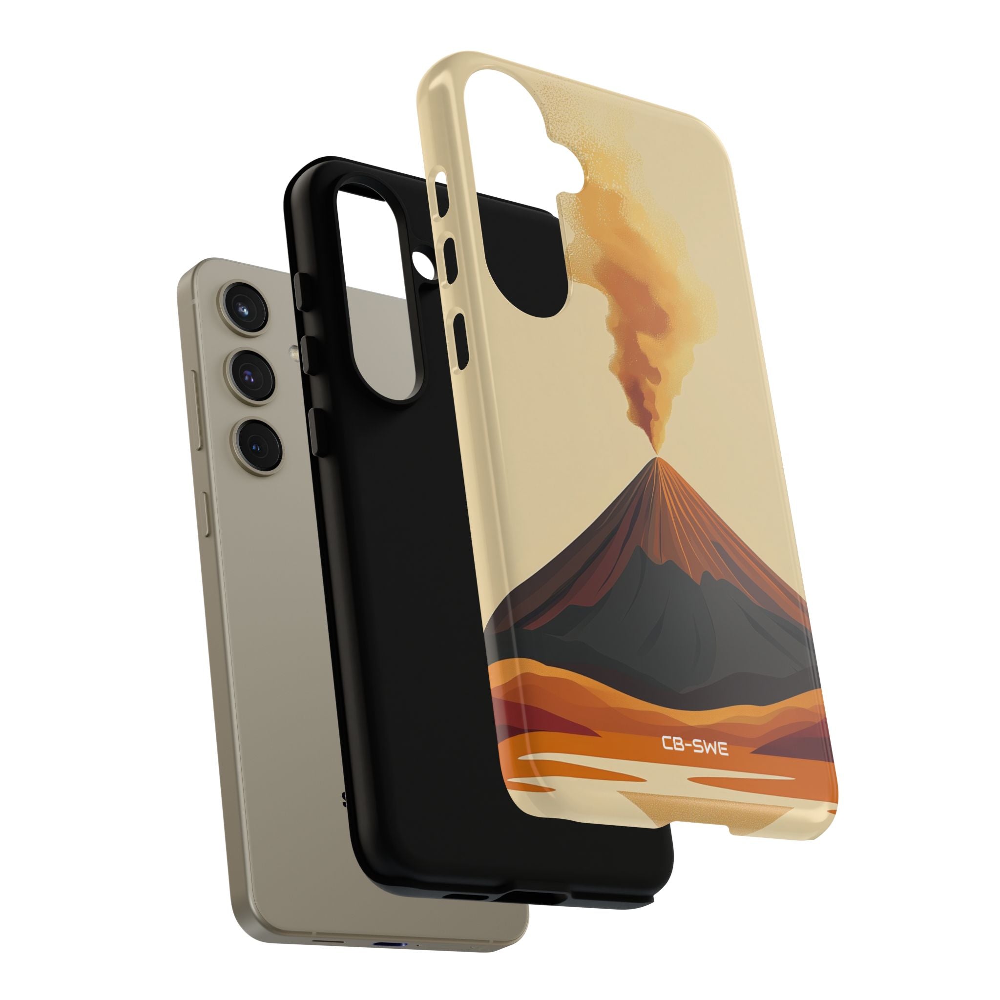Volcano Erupts Brightly - Samsung Case