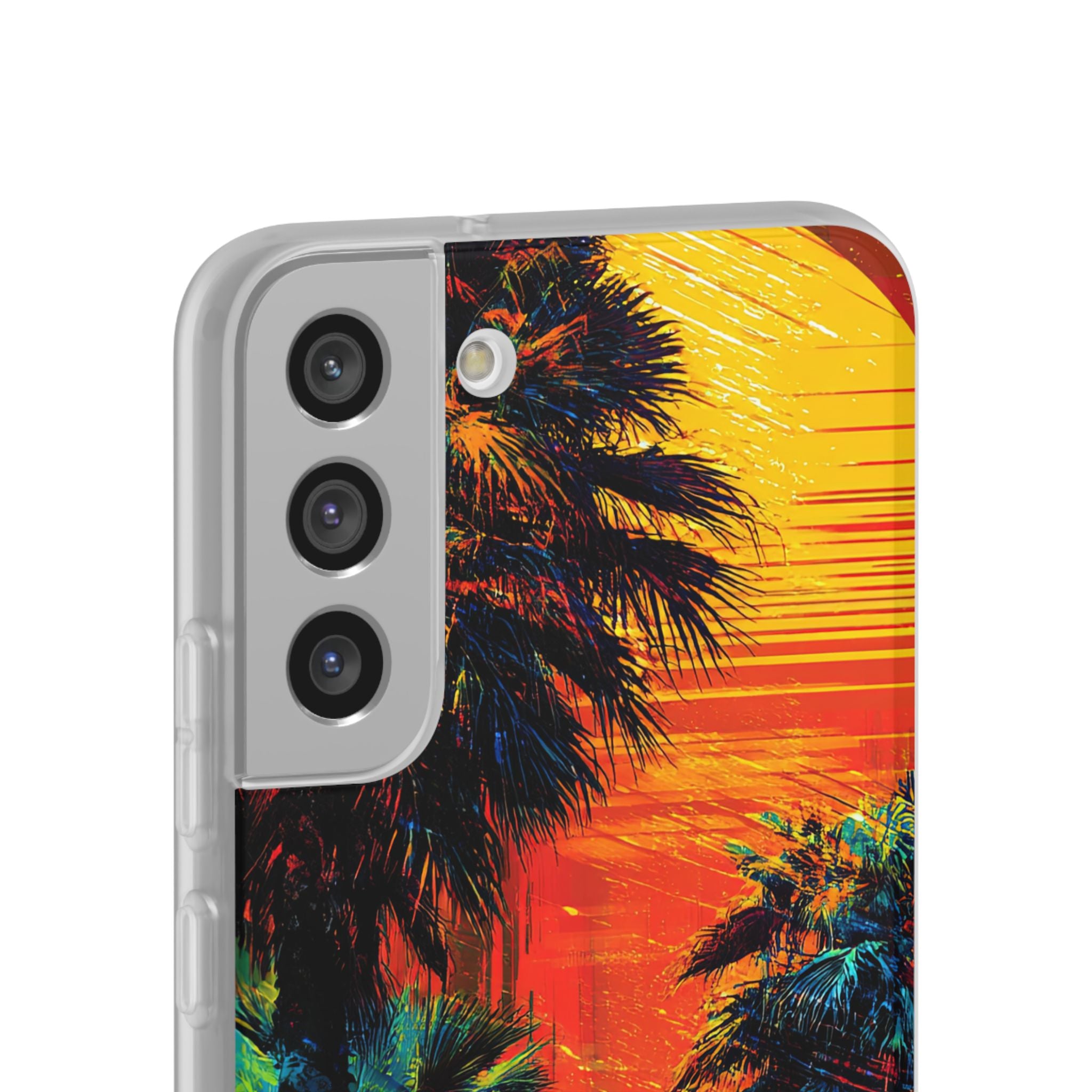 Tropical Sunburst Samsung S22 Plus Case - Soft