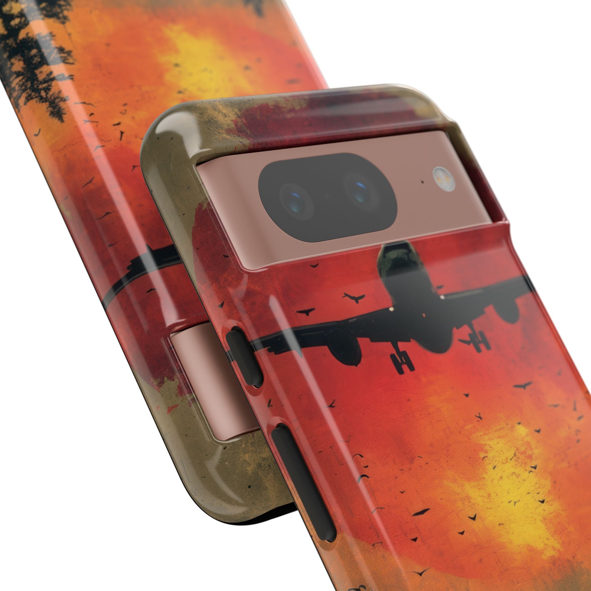 Crimson Sky Flight Google Pixel 8 - Tough