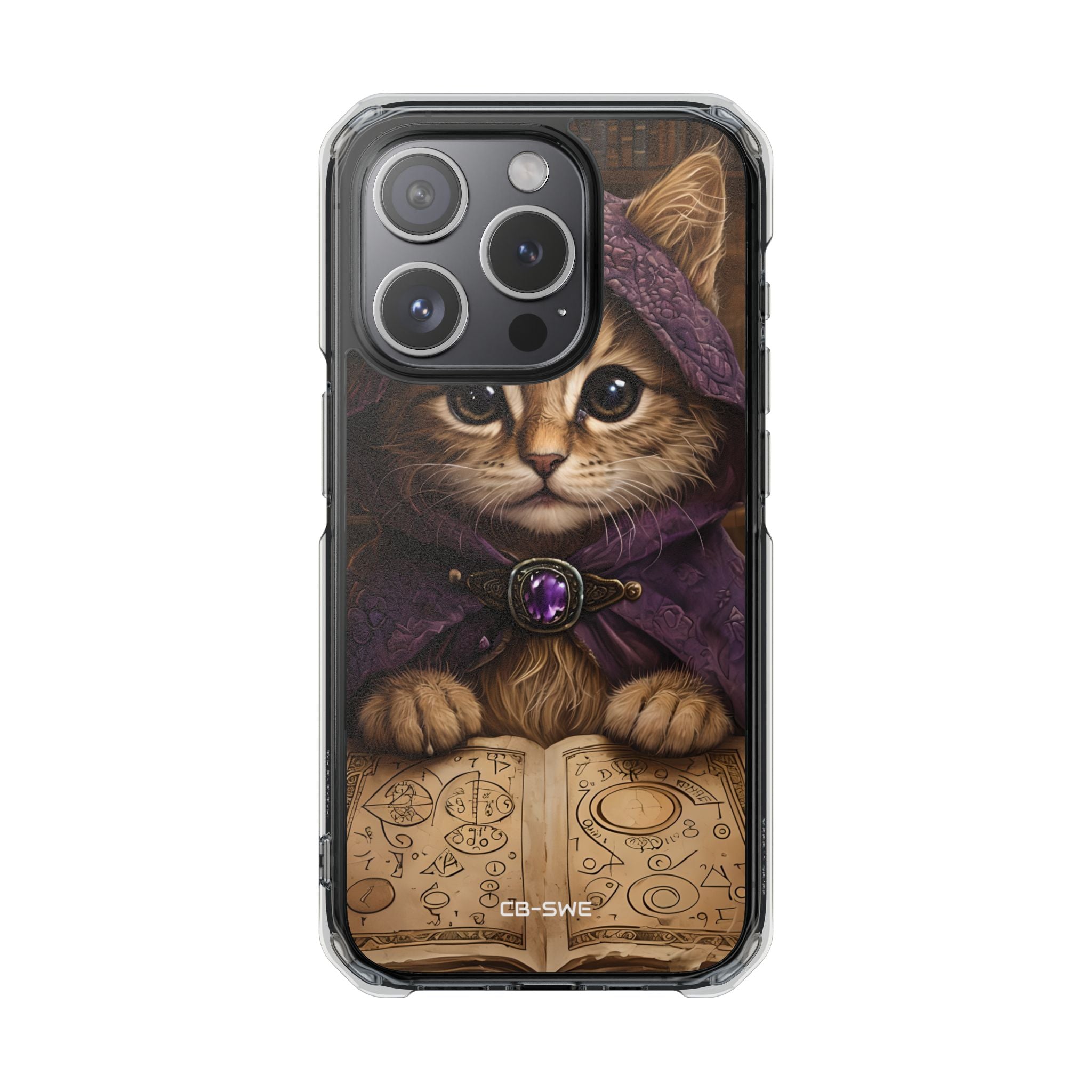 Mystical Wizard Cat iPhone Case - Impact
