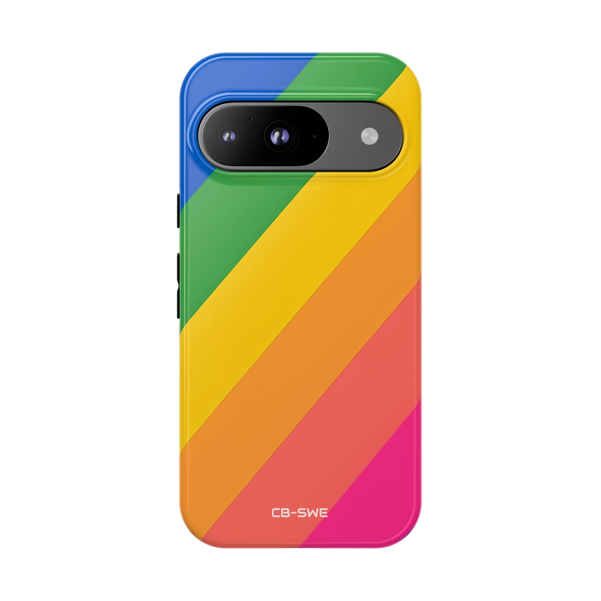 Vibrant Geometric Spectrum - Google Pixel Case