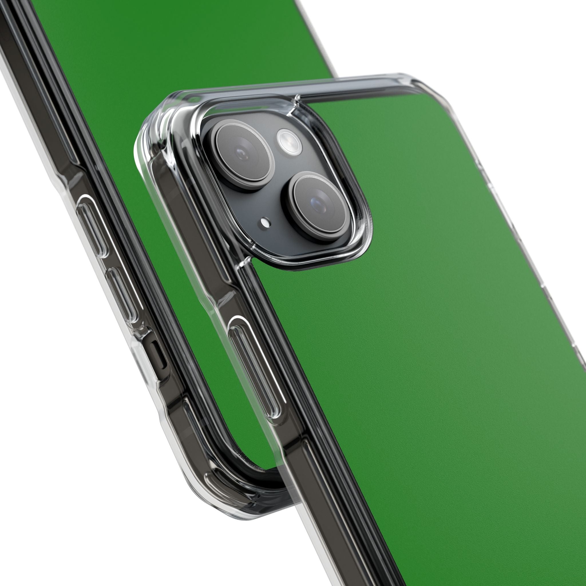 Forest Green iPhone 15 - Impact Clear+