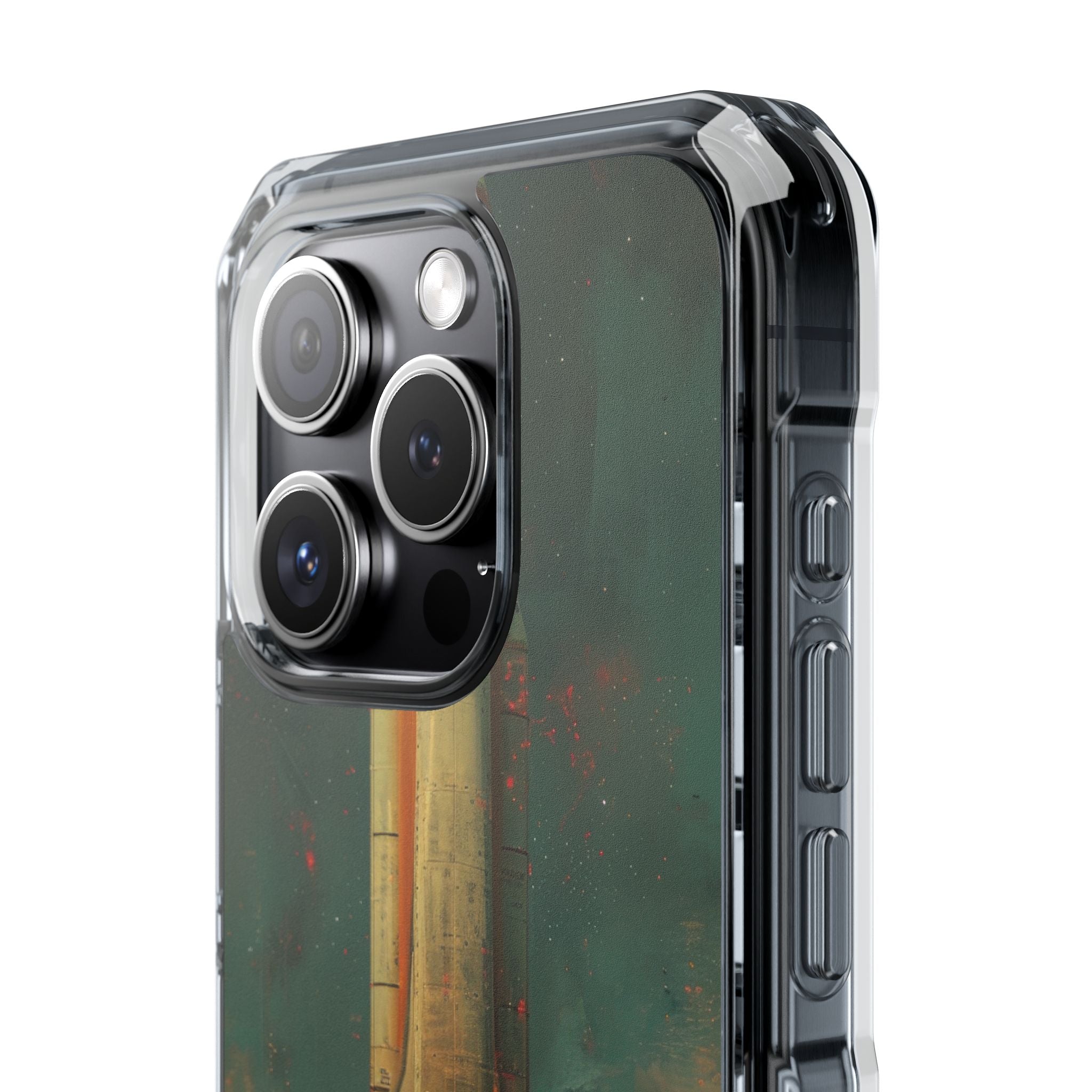 Cosmic Shuttle Ascent iPhone 15 - Impact Clear+