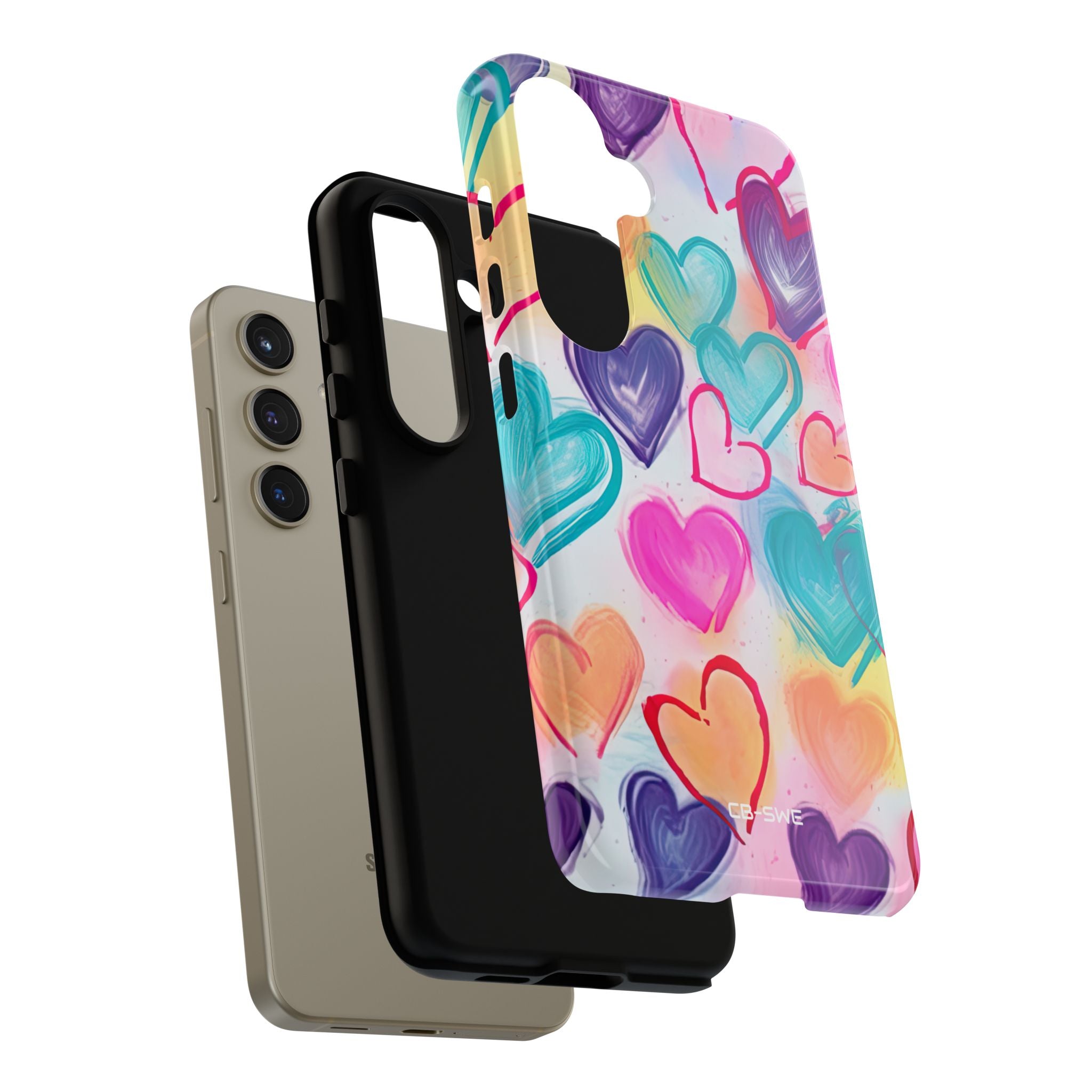 Hearts Dance Playfully - Samsung Case