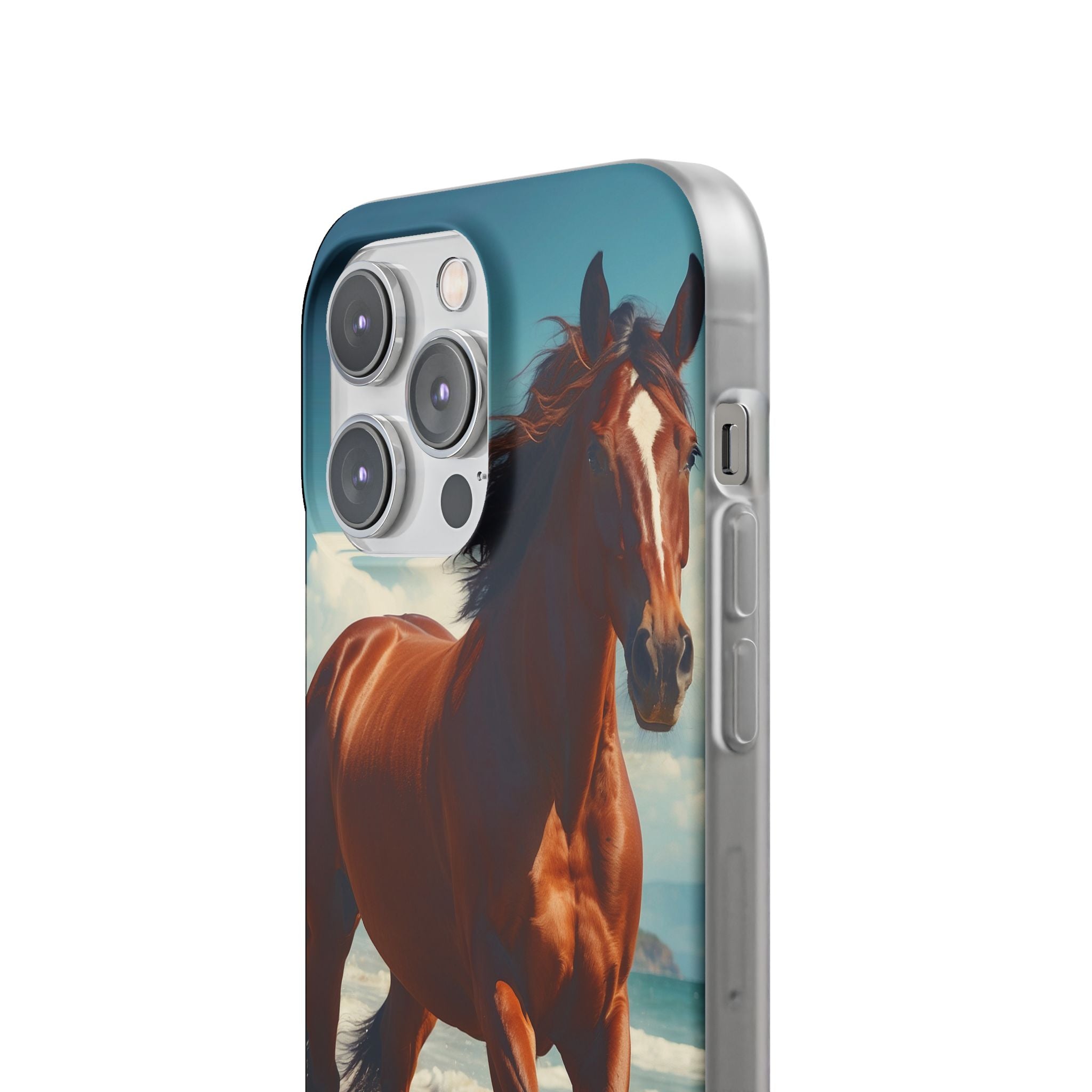Blazing Horse iPhone 14 Pro Max Case - Soft