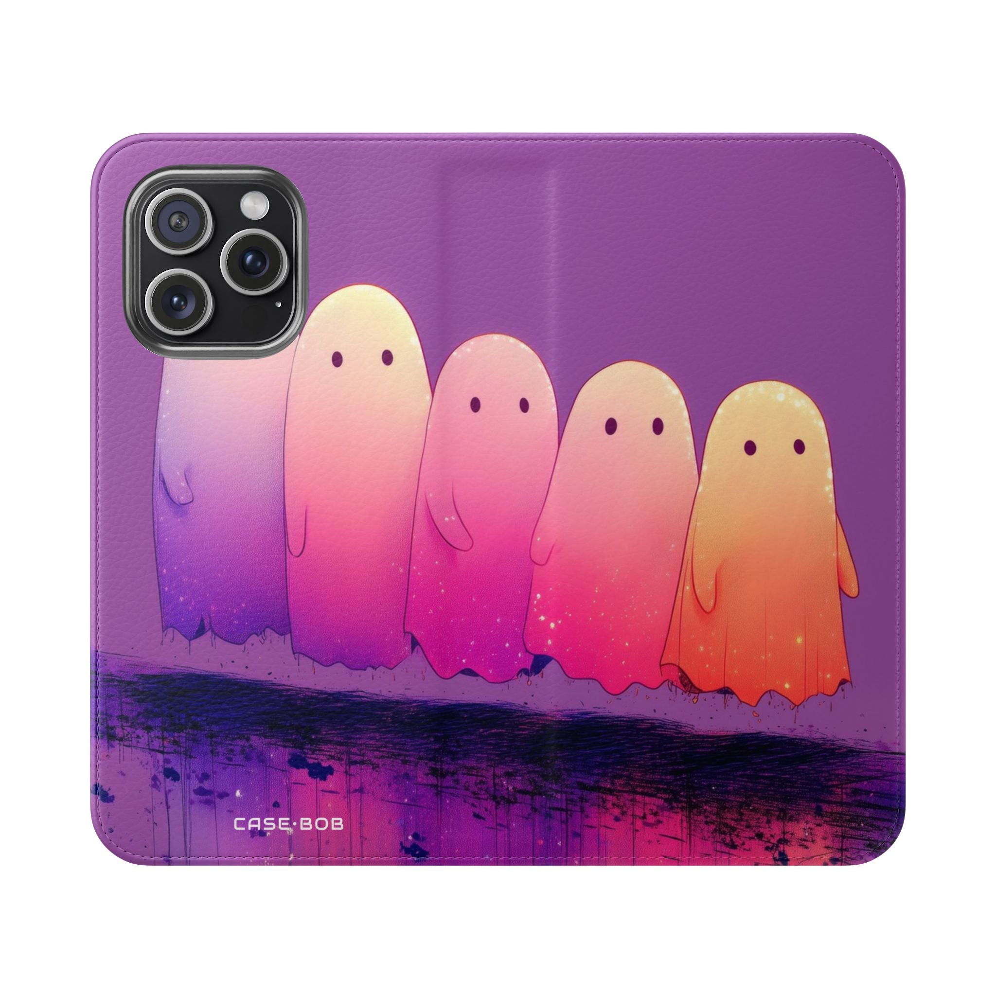 Ghostly Glow - iPhone 15 Pro Max Case - Wallet