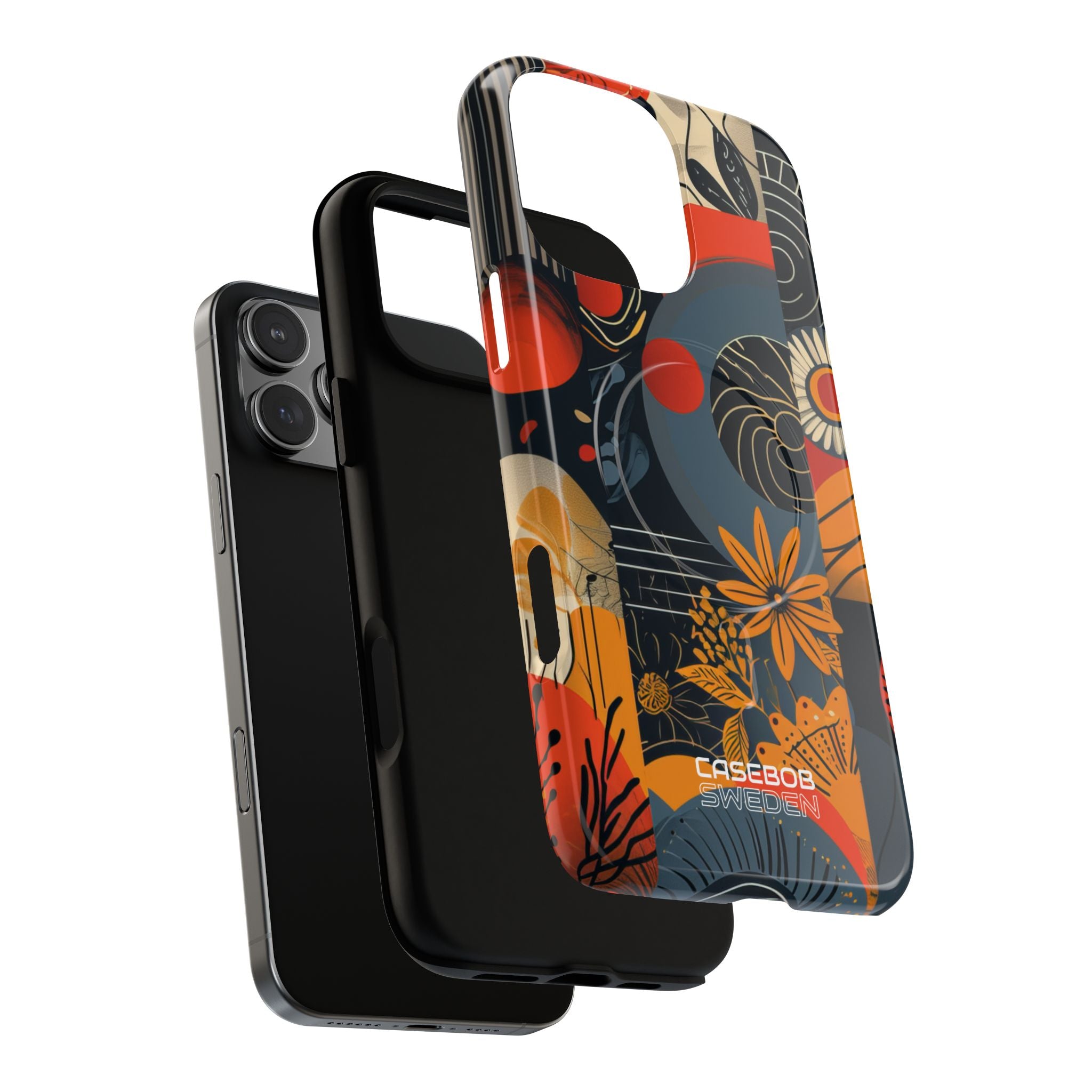 Fire Bloom Flow iPhone 16 - Tough+