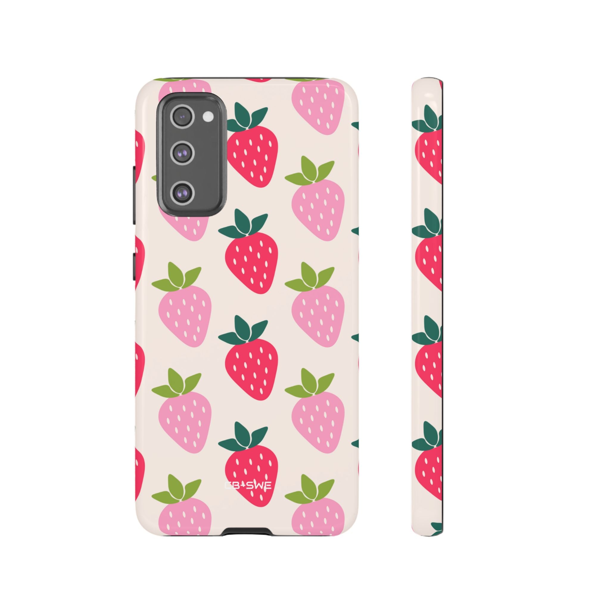 Vibrant Strawberry Rhythm - Samsung Case