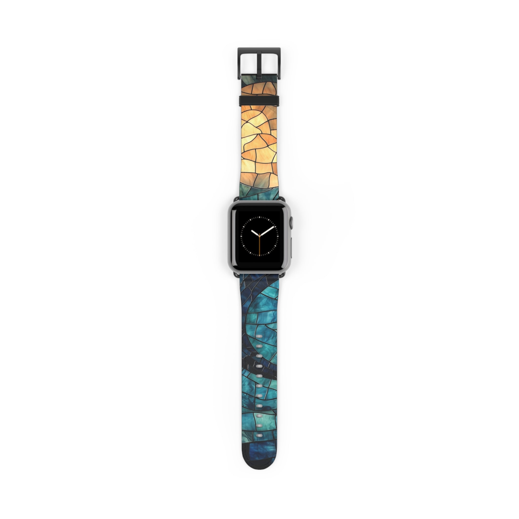 Blue Whale Mosaic - Watch Band