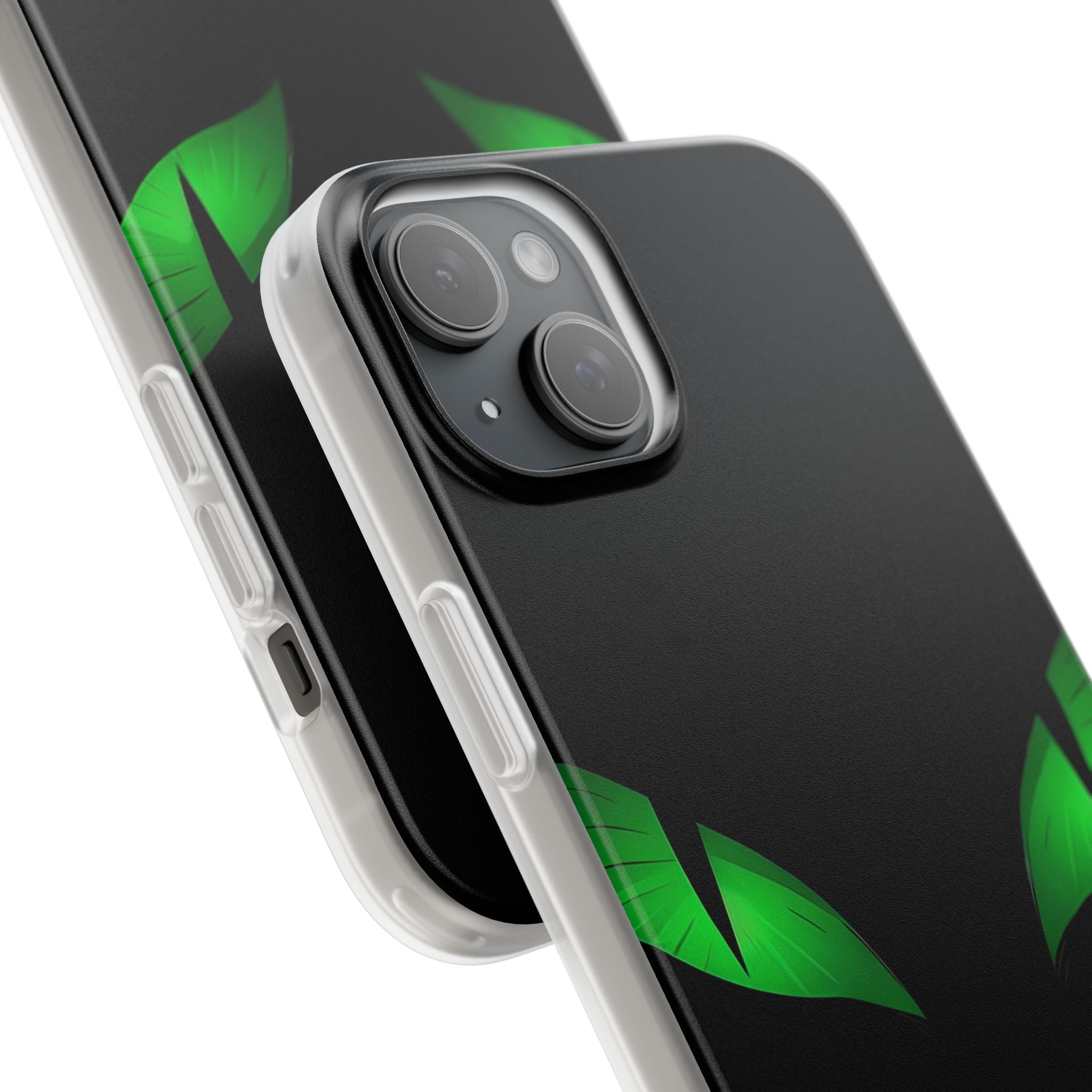 Emerald Gaze iPhone 15 Plus Case - Soft