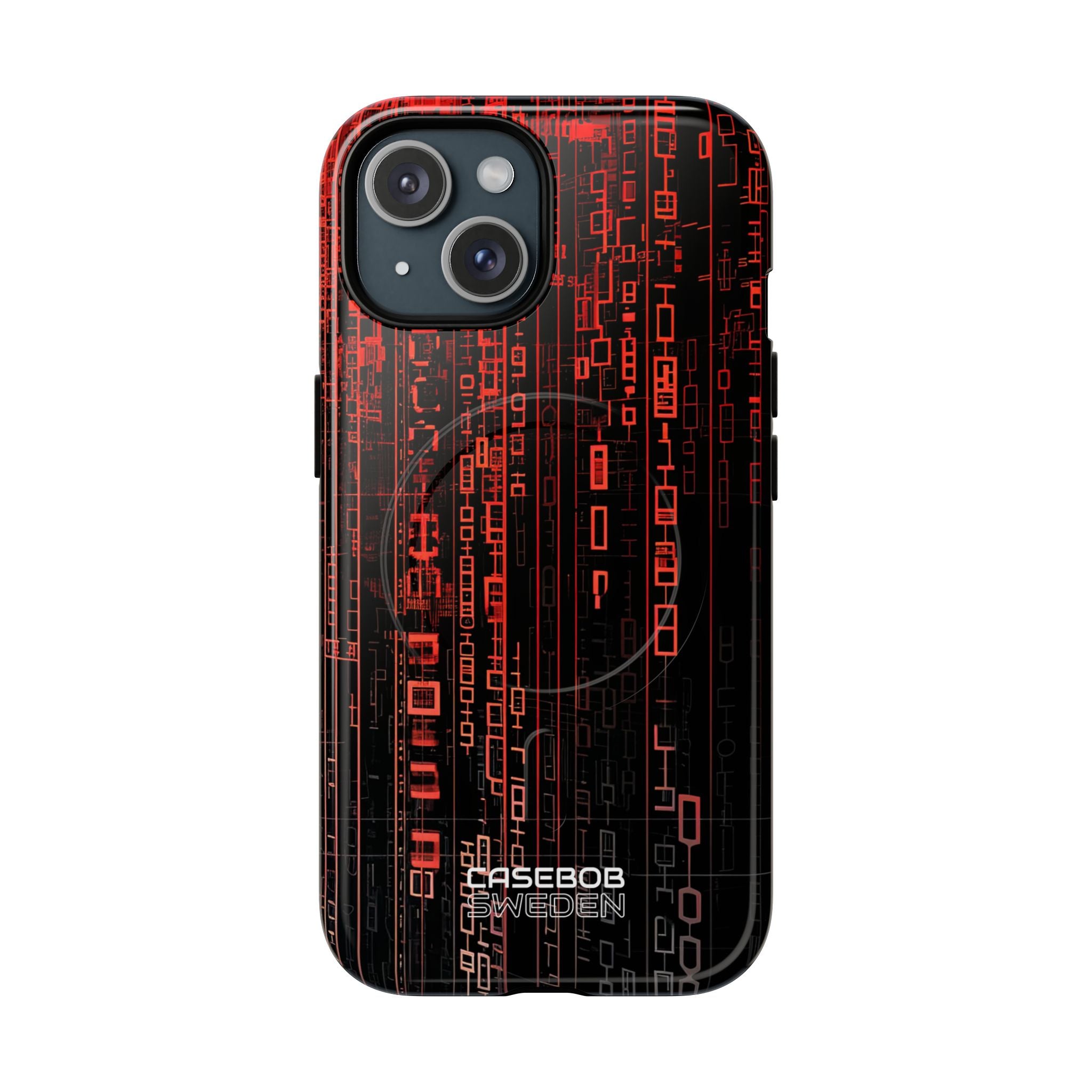 Neon Circuit Dreams iPhone 15 - Tough+