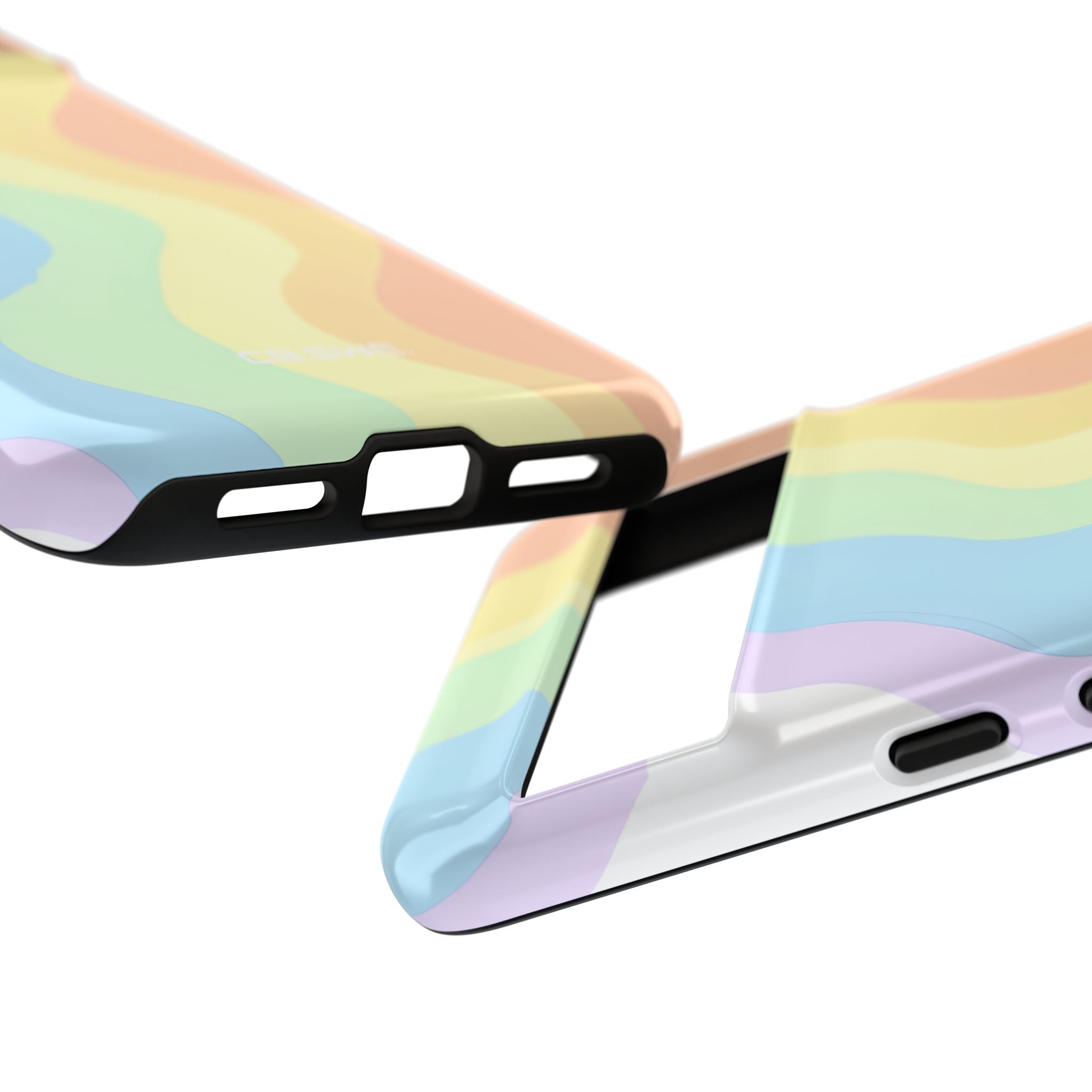 Pastel Wavy Bands Minimalist Google Pixel 8 - Tough