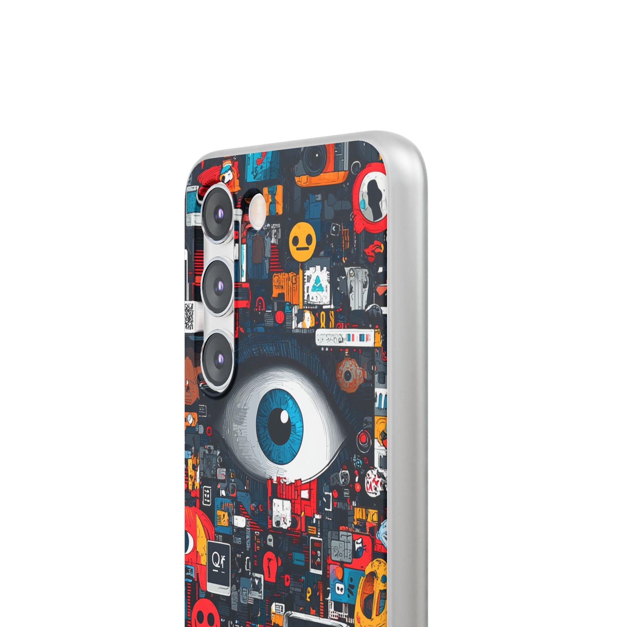 Digital Eye Blue Samsung S23 Case - Soft