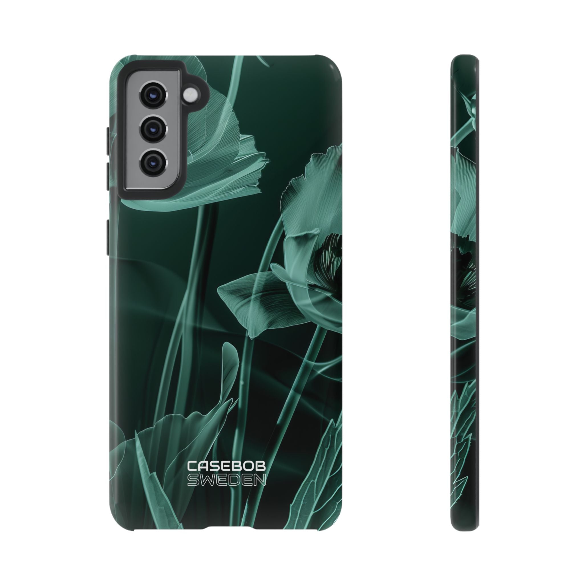Teal Bloom Radiance Samsung S21 - Tough
