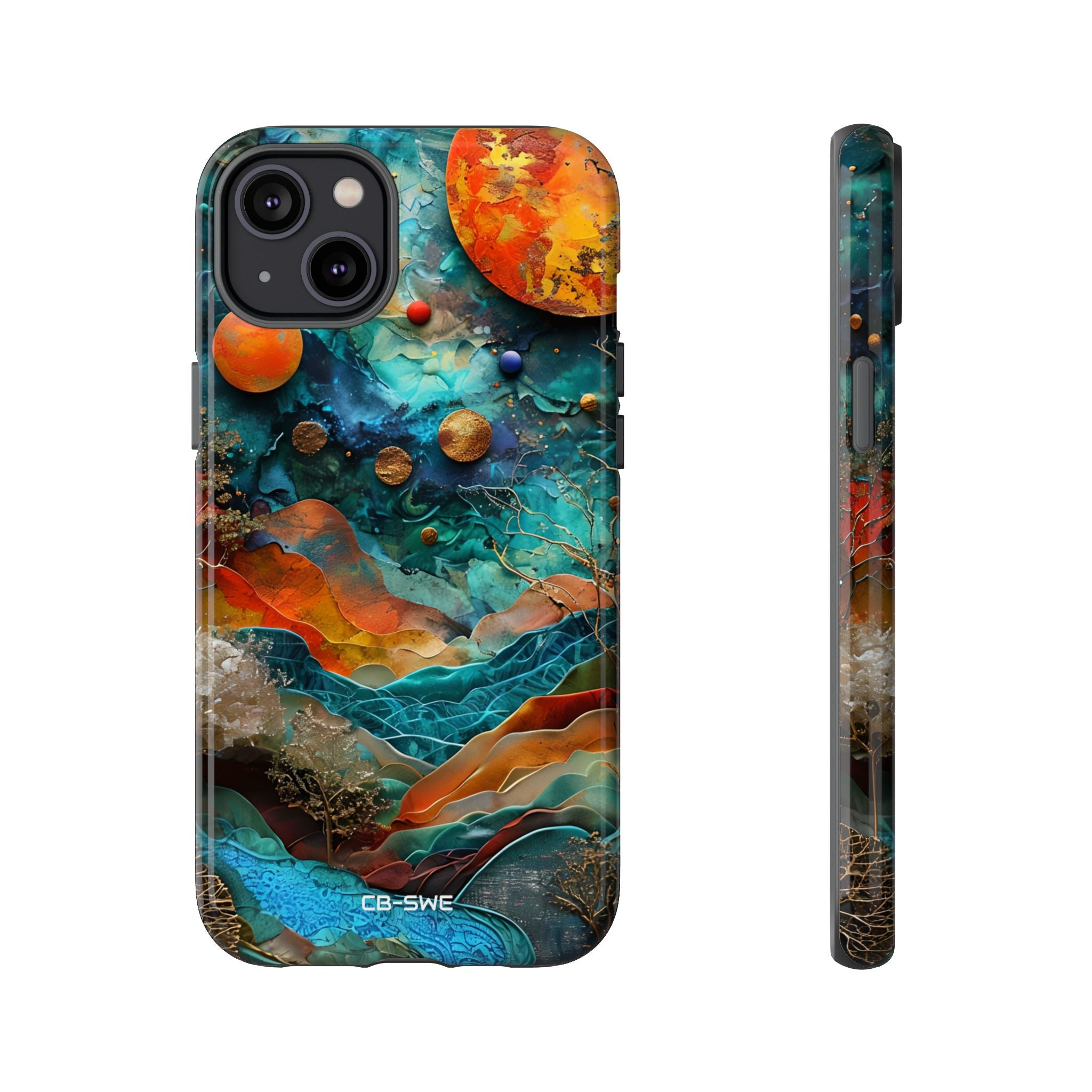 Celestial Wonders Unfold - iPhone Case