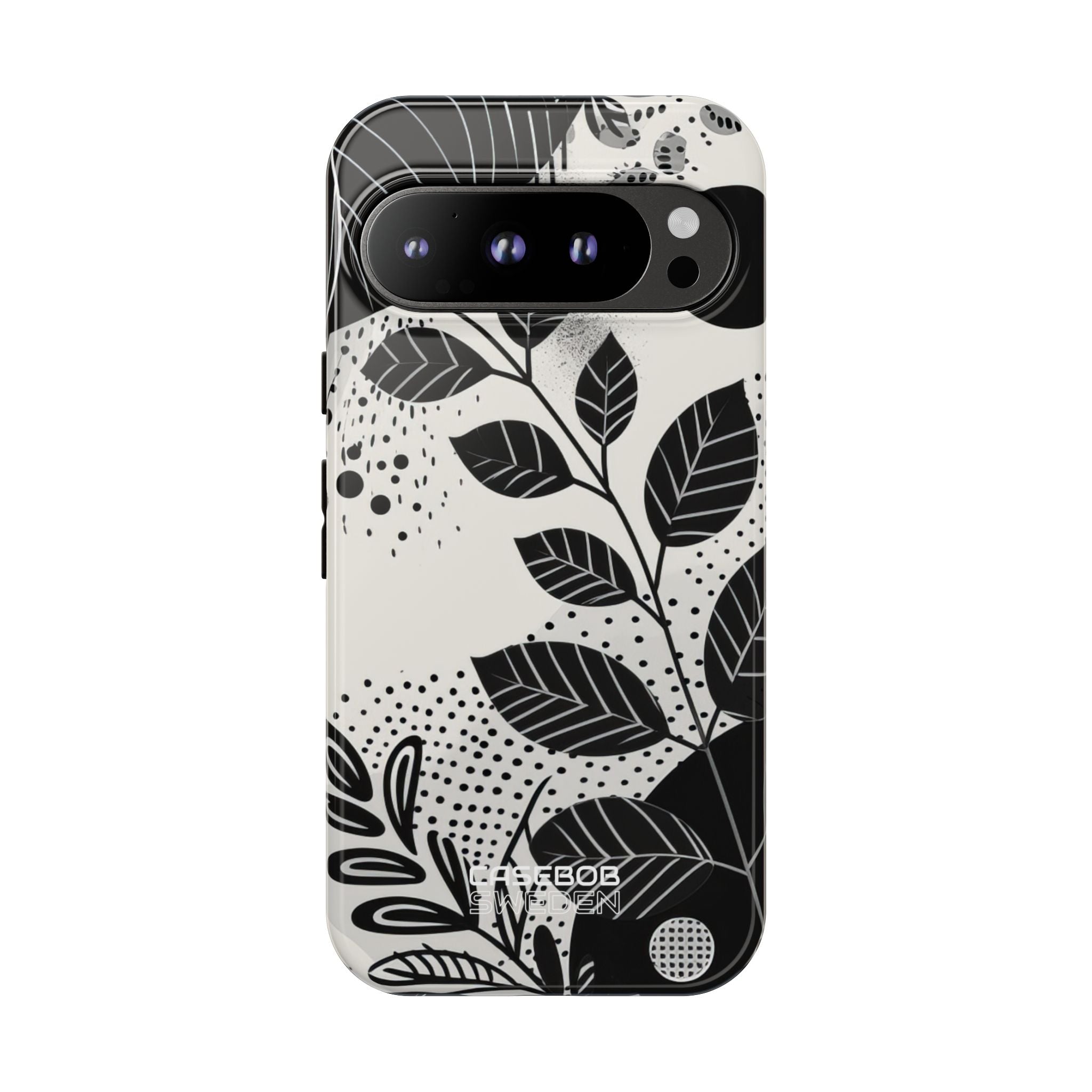 Ritmo di foglie monocromo Google Pixel 9 - Tough