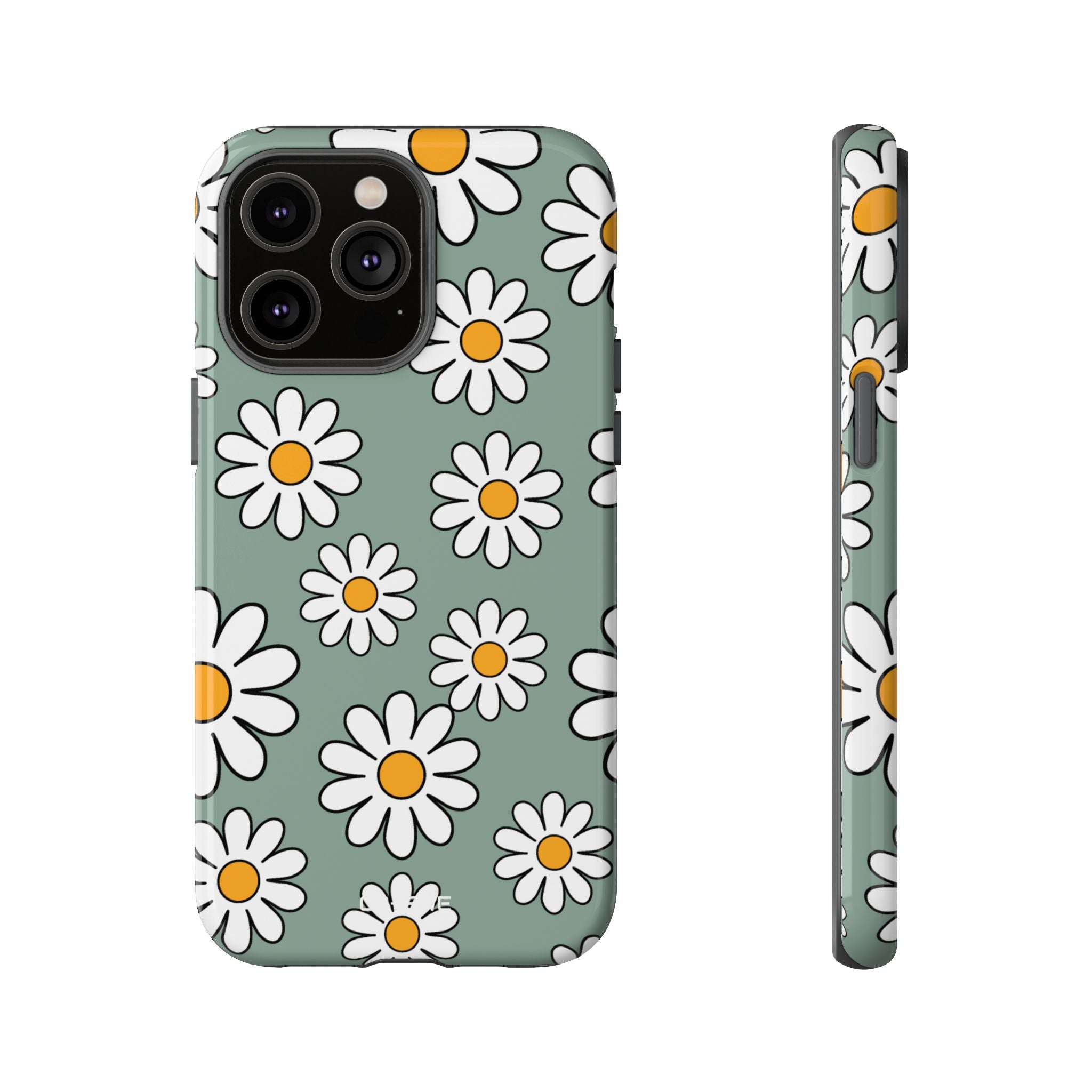 Daisies Dance Playfully - iPhone Case