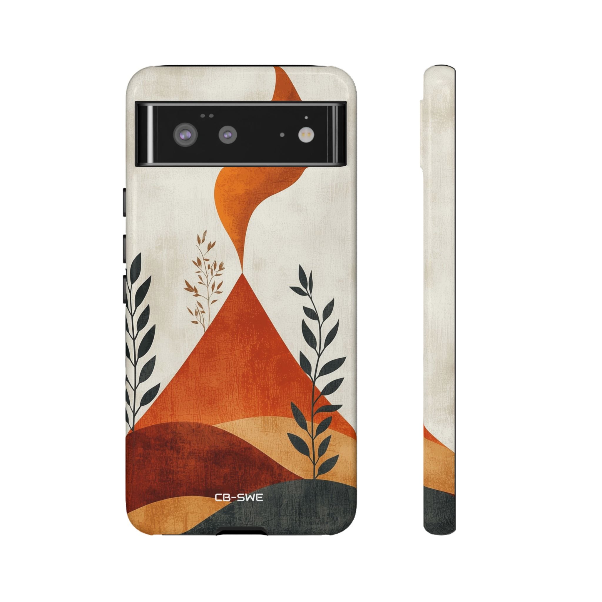 Flames Touch Mountains - Google Pixel Case