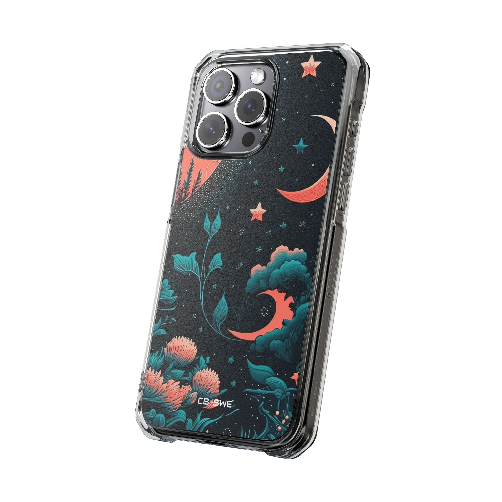 Cosmic Floral Dreams iPhone Case - Impact