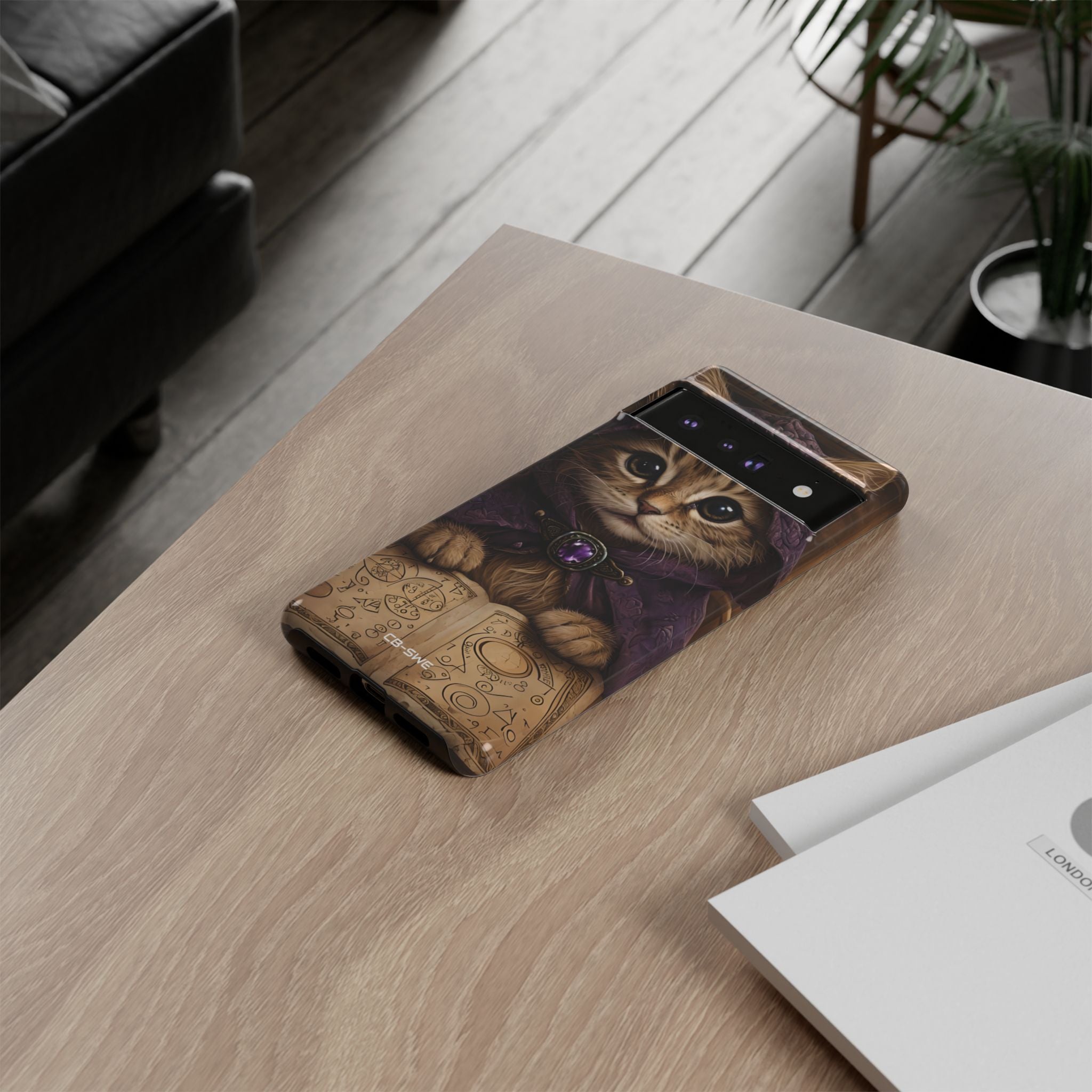 Mystical Wizard Cat - Google Pixel Case