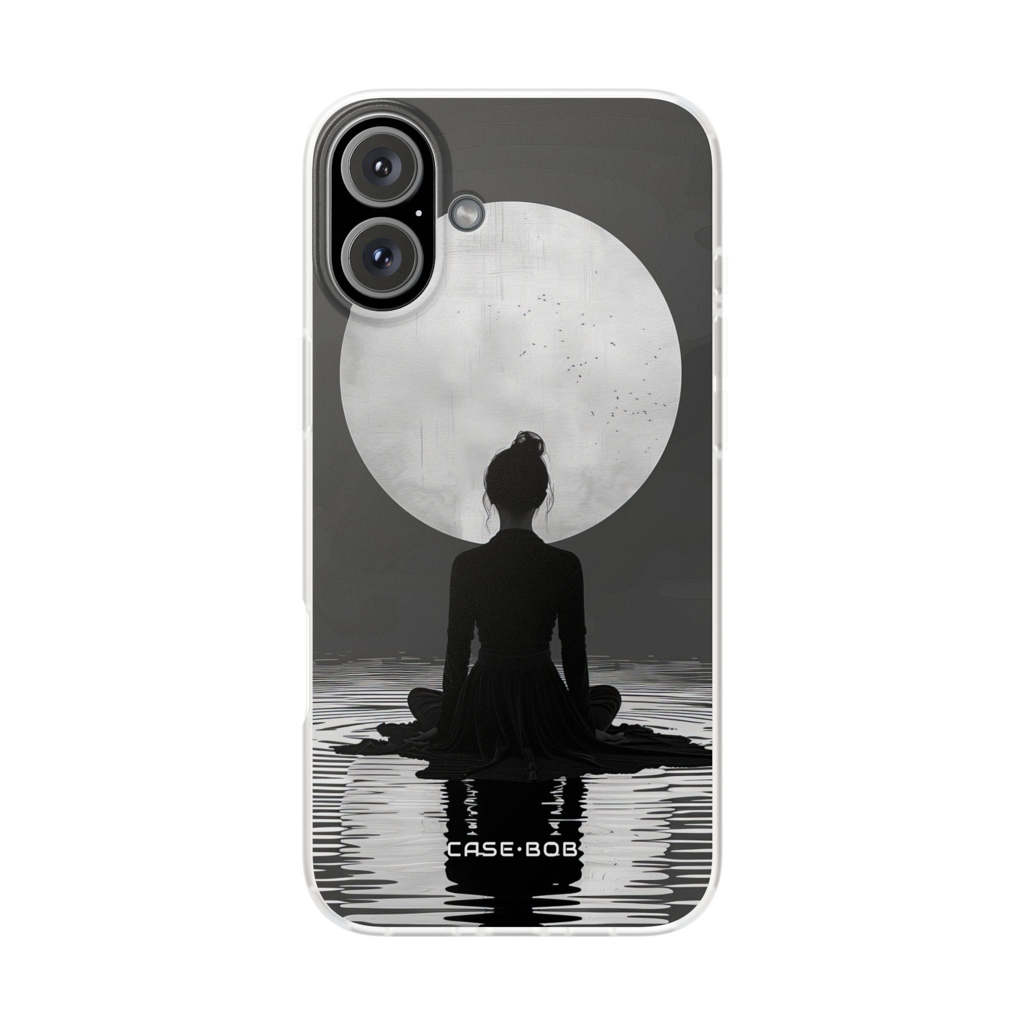 Silhouette Moonlight iPhone 16 Plus Case - Soft