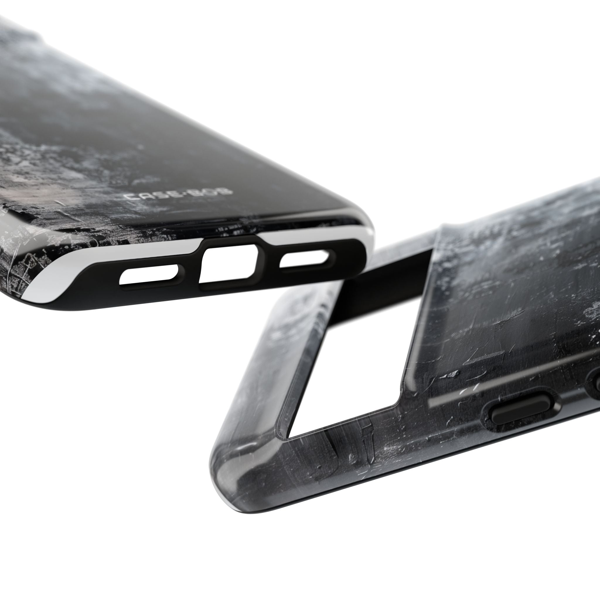 Textured Blackscape Google Pixel 8 Pro Case - Tough