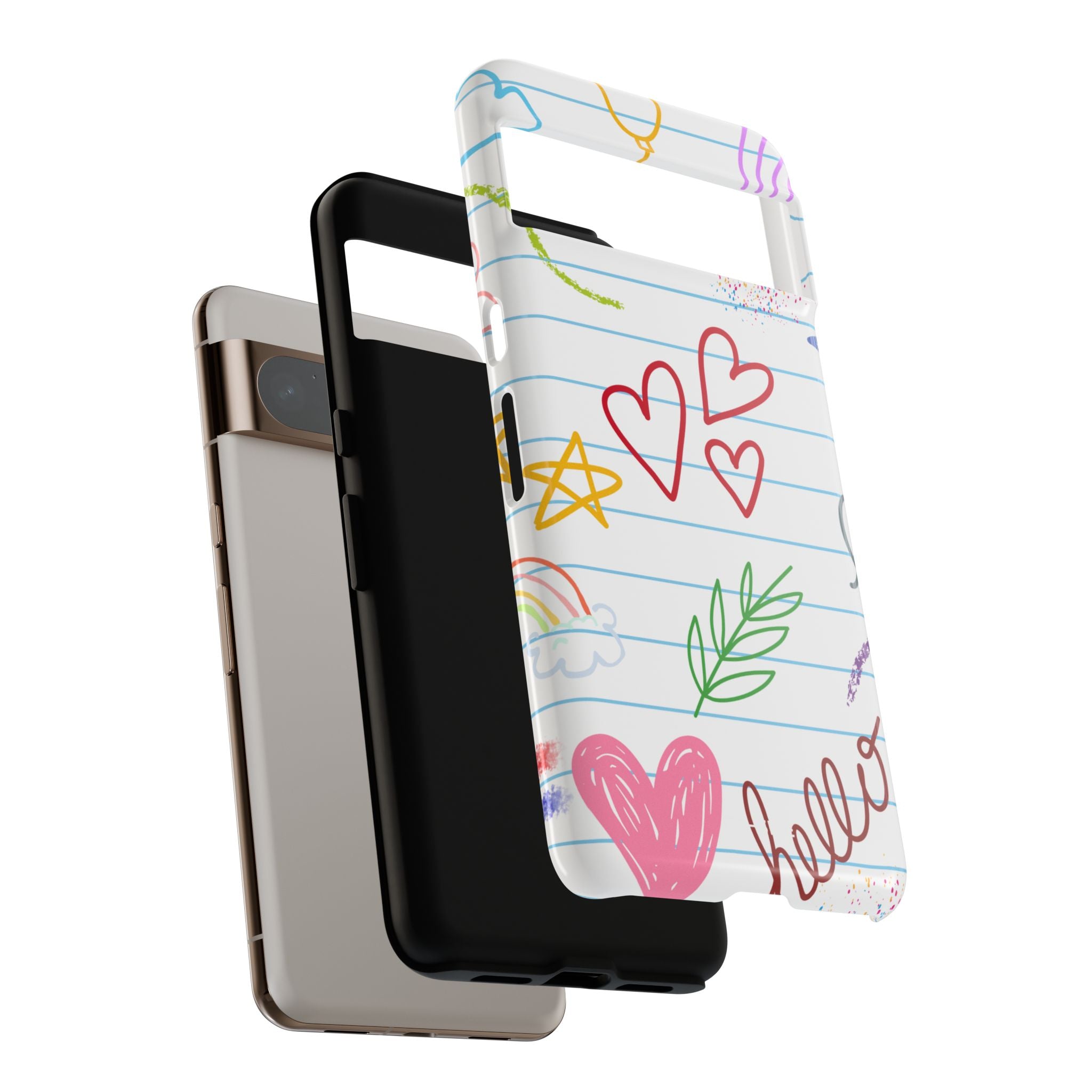Hearts Dance Happily - Google Pixel Case