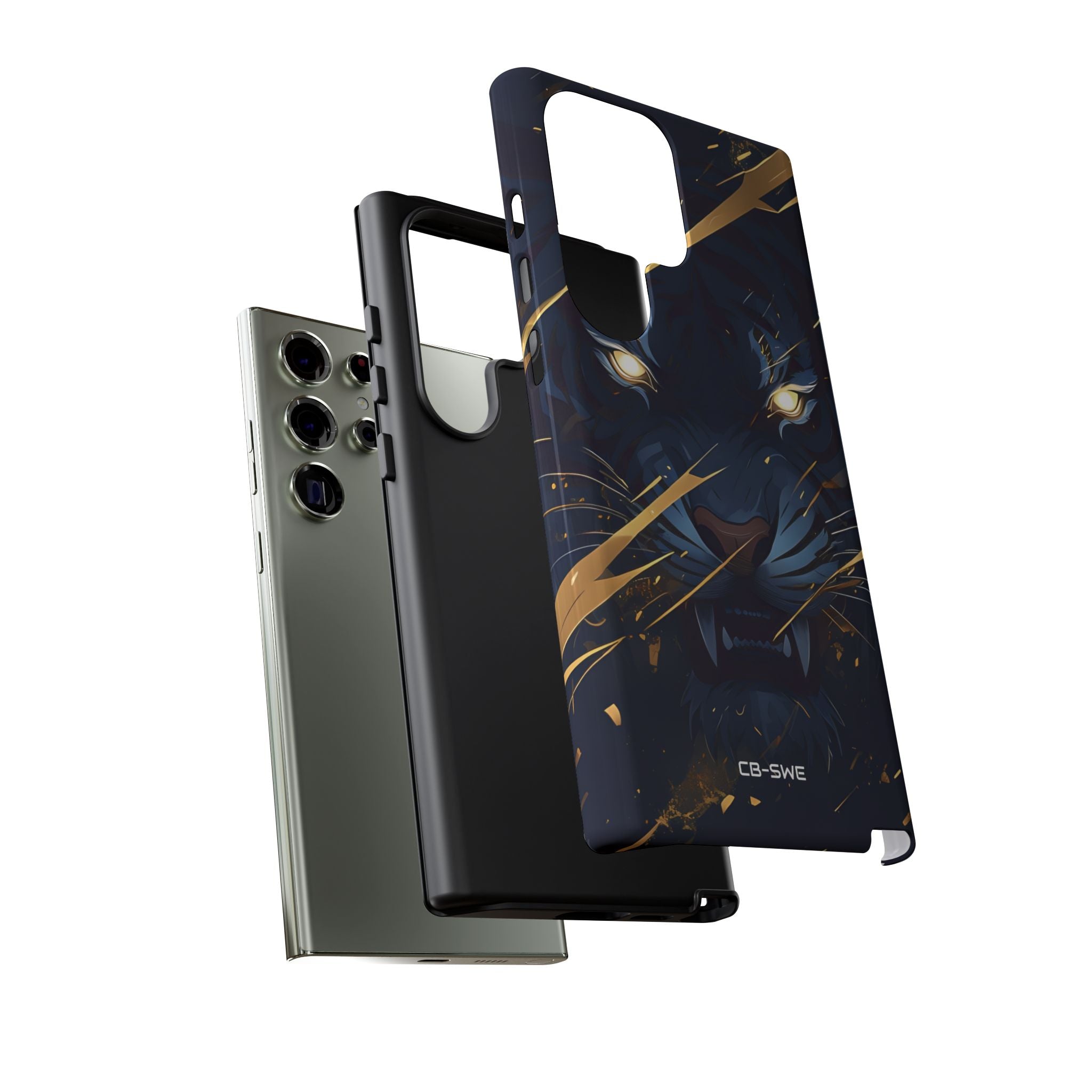 Tiger's Glowing Gaze - Samsung Case