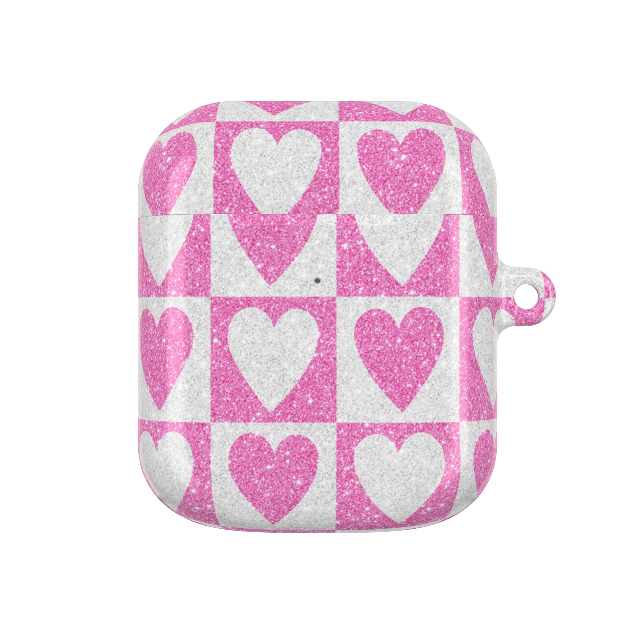 Kimalteleva Heartgrid - AirPods Case